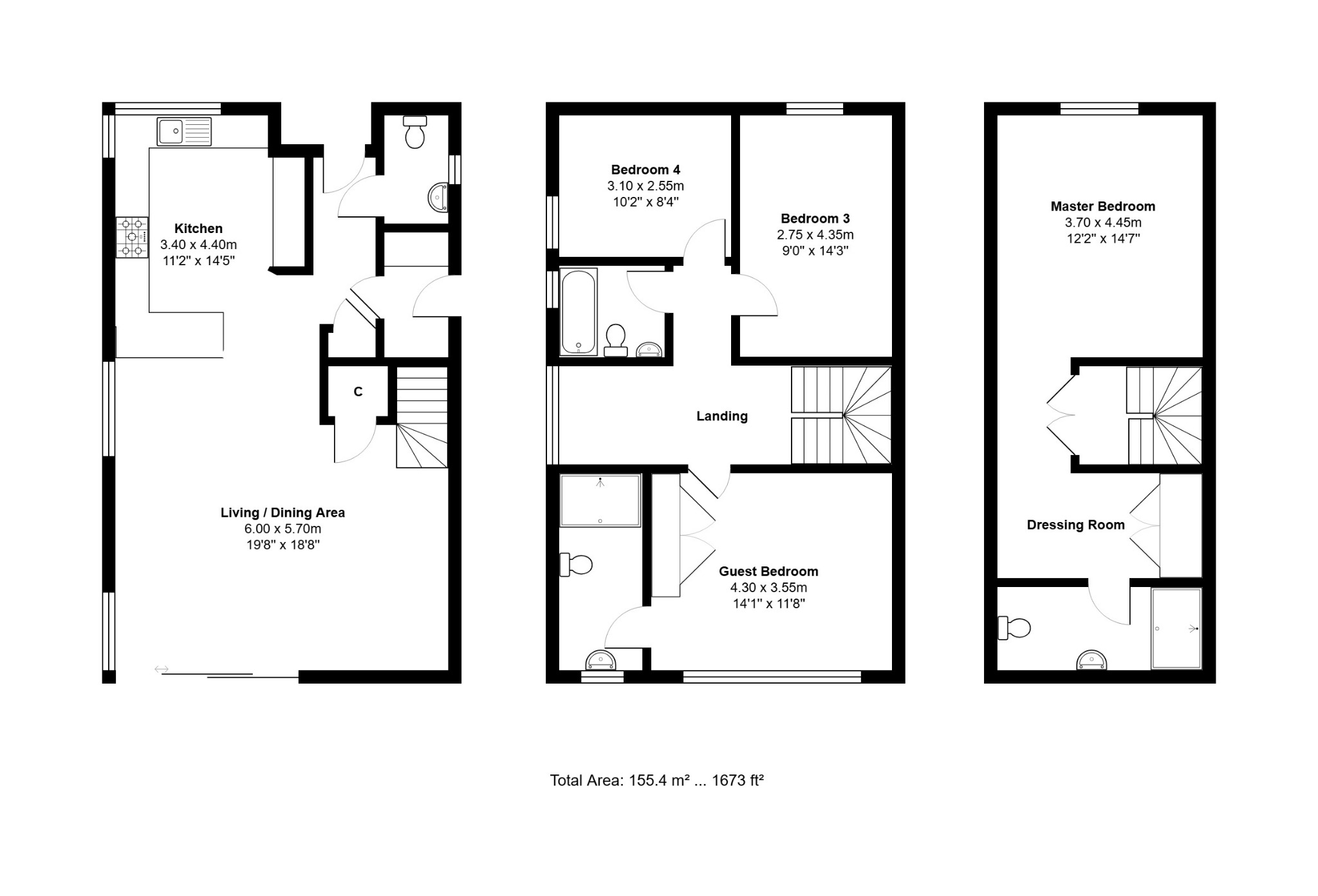 6 Davy Field, Lynn Road, King's Lynn floorplan