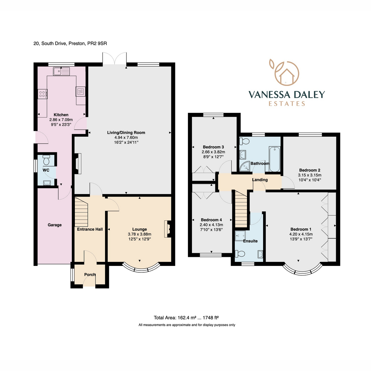 South Drive, Preston PR2, 4 bedroom semidetached house for sale