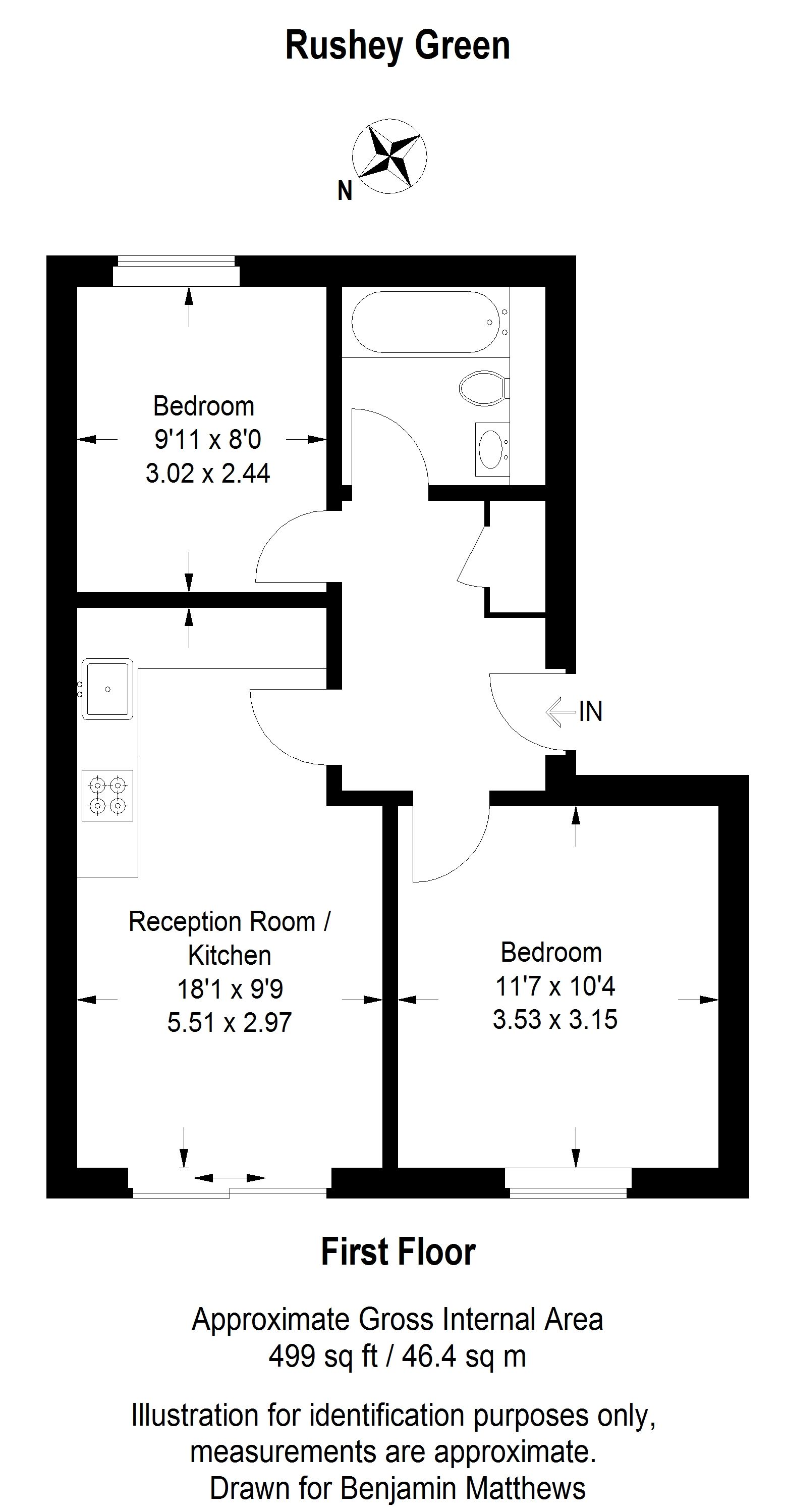 Rushey Green, London floorplan
