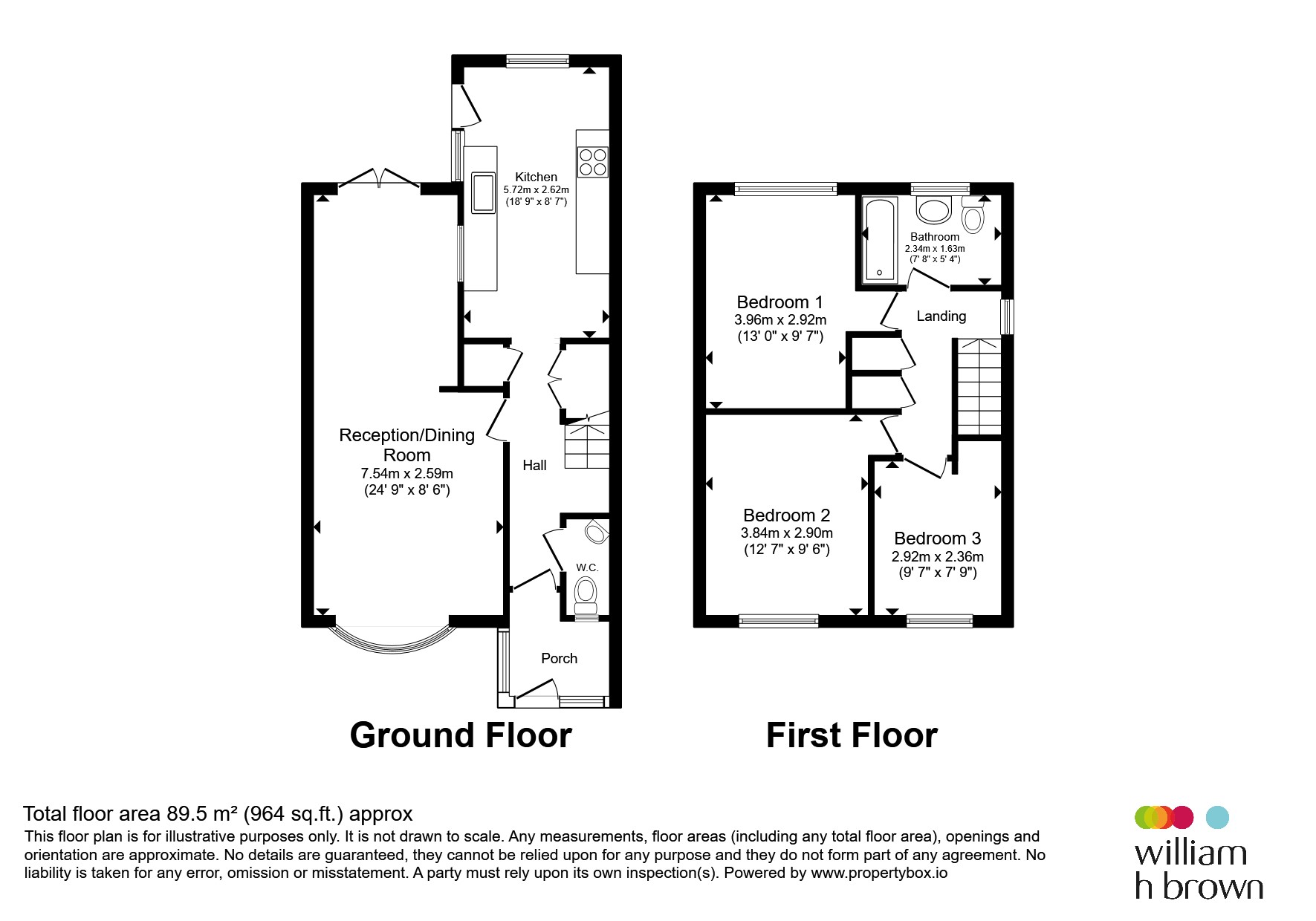 156, Deptford Crescent, Nottingham floorplan