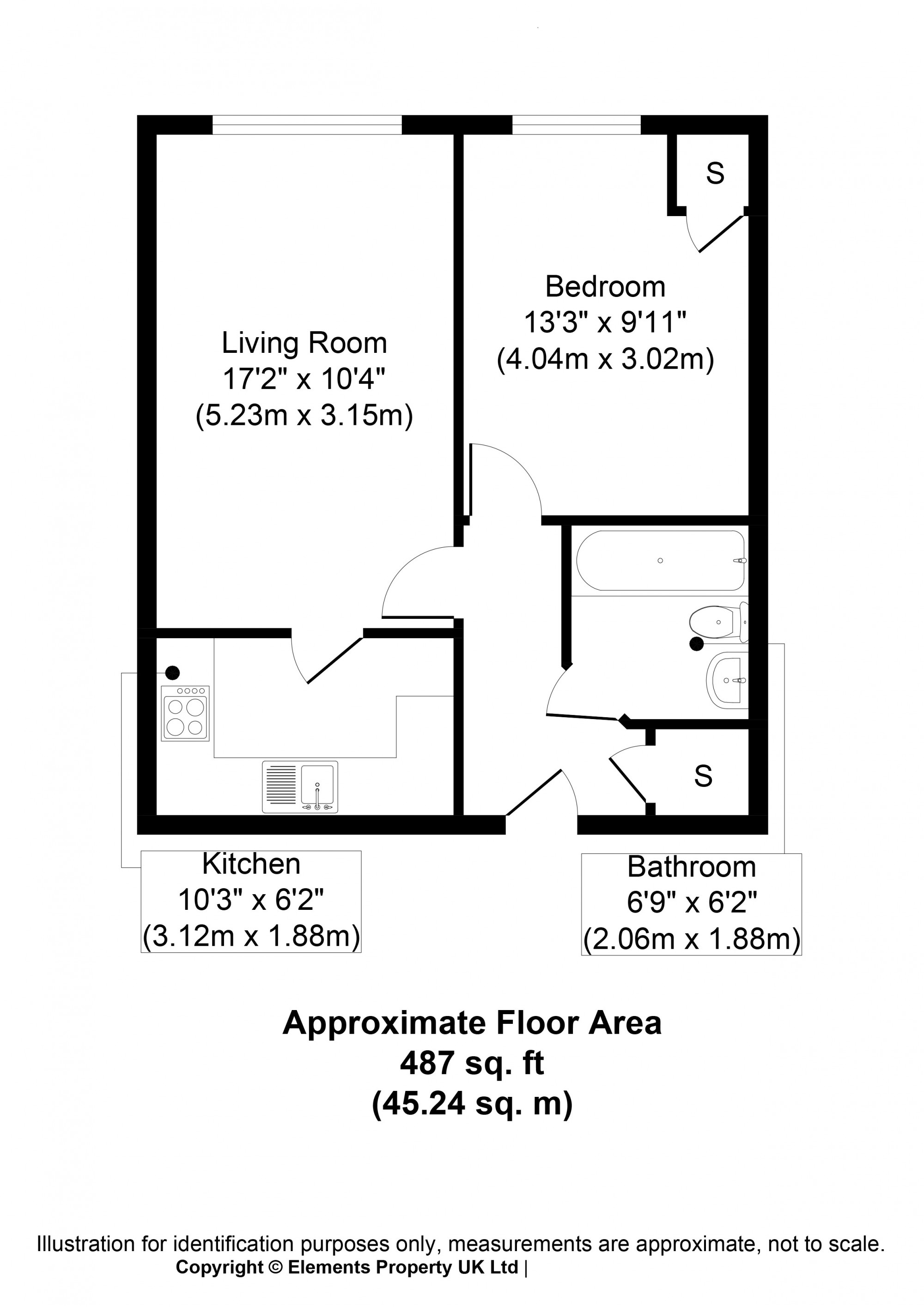 1 Bedrooms Flat to rent in Centrifuge Way, Farnborough, Hampshire GU14