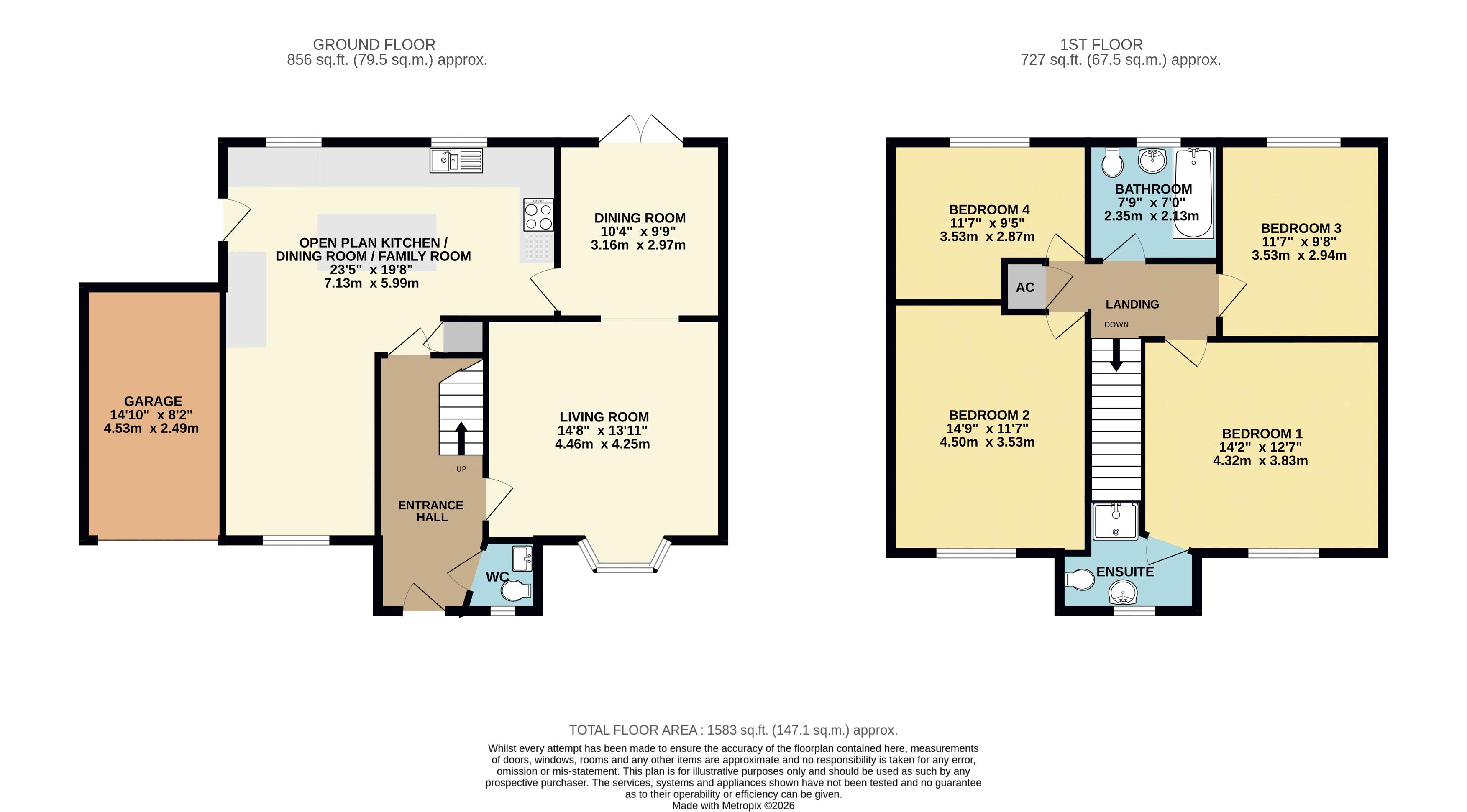 7, Midholm, Lincoln floorplan