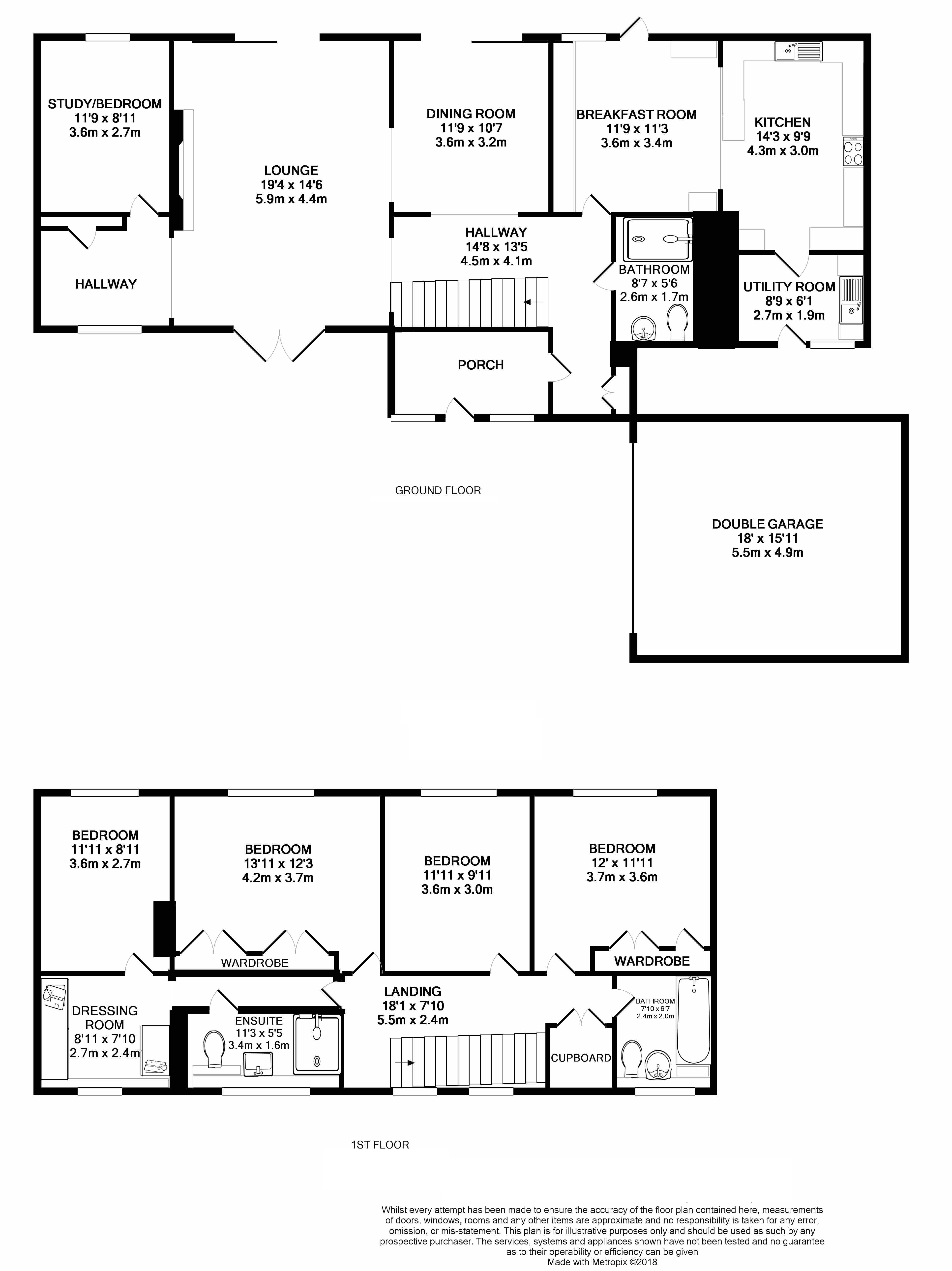 5 Bedrooms Detached house to rent in Goldney Road, Camberley GU15