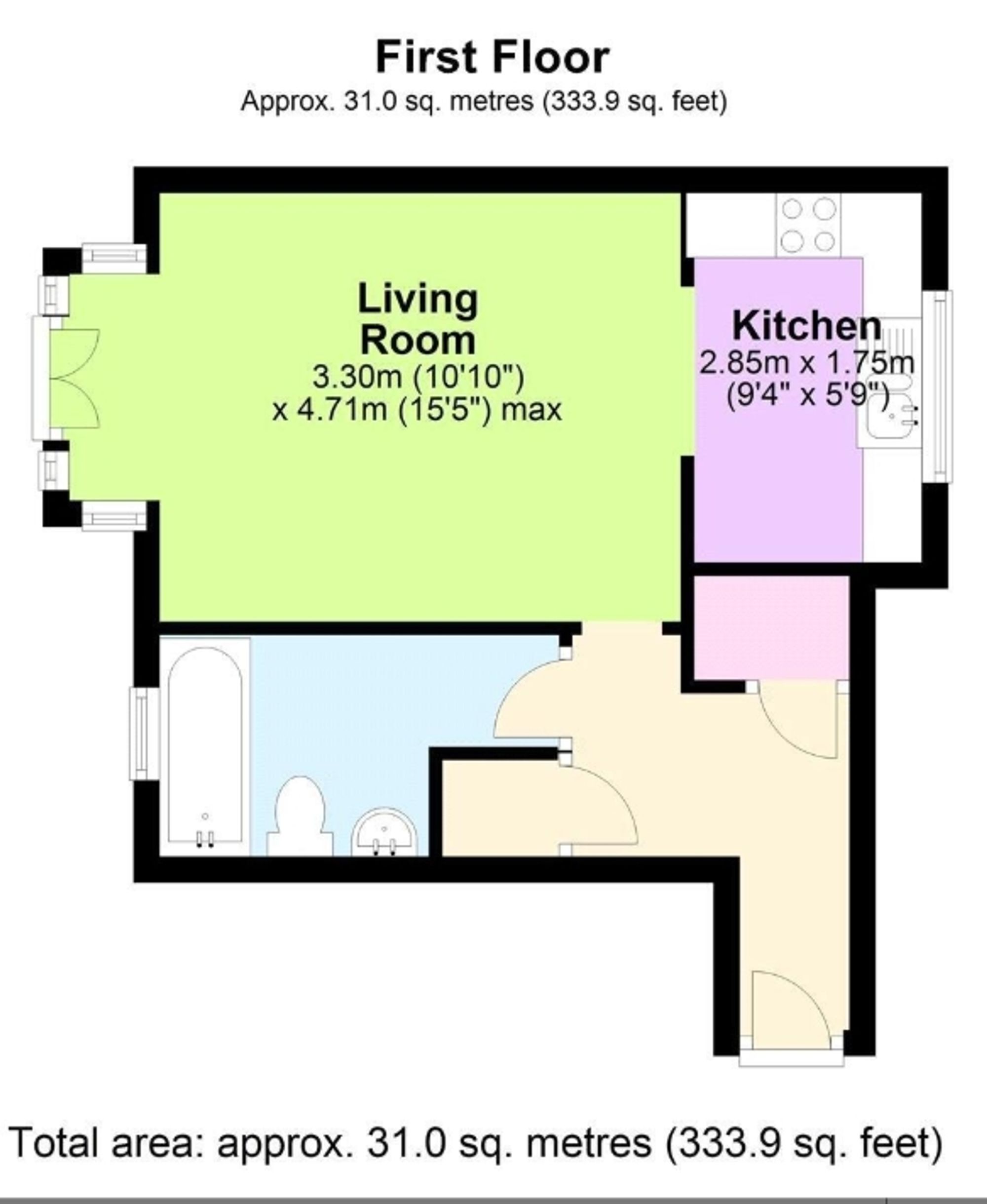 96 Farriers Road, Epsom floorplan