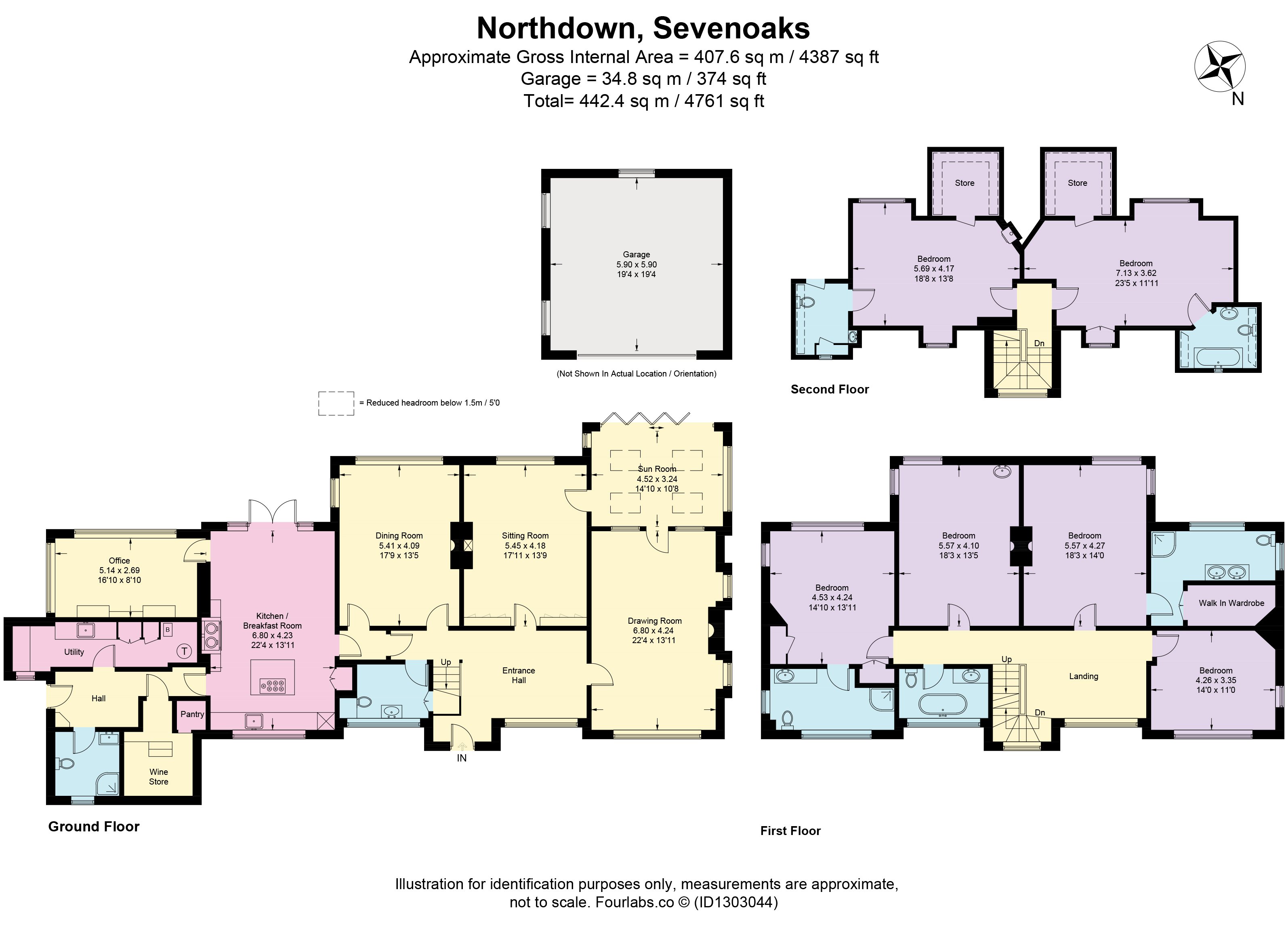 Grassy Lane, Sevenoaks floorplan