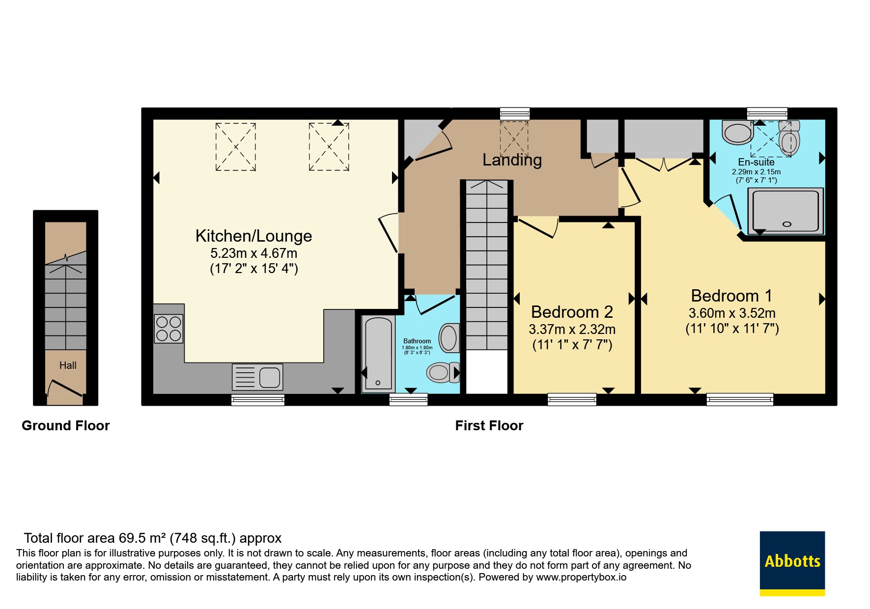 9, Elm Drive, Bury St. Edmunds floorplan