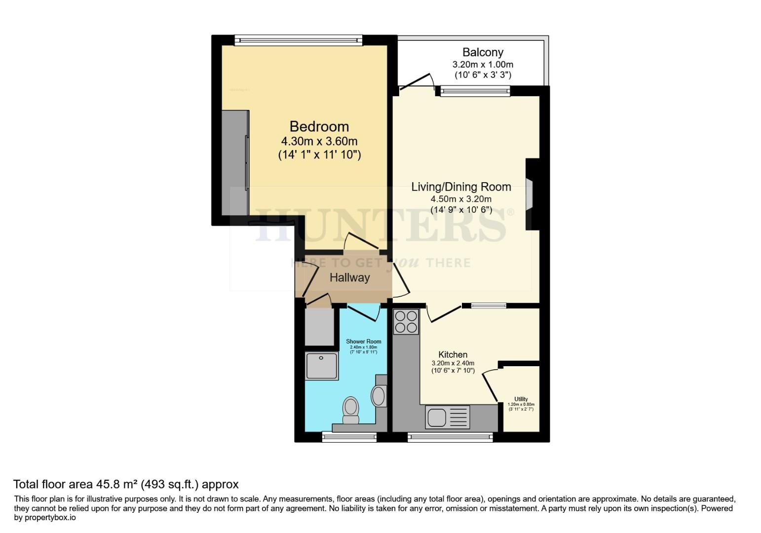122, Tinker Lane, Sheffield floorplan
