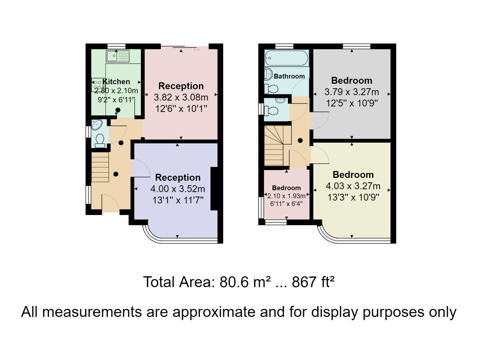 73, Alderney Gardens, Northolt floorplan