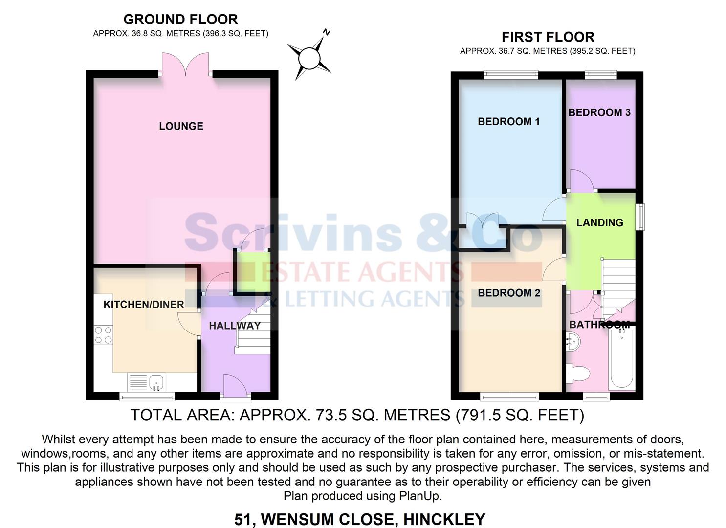 Free property report 51 Wensum Close, Hinckley, LE10 0XH Chimnie