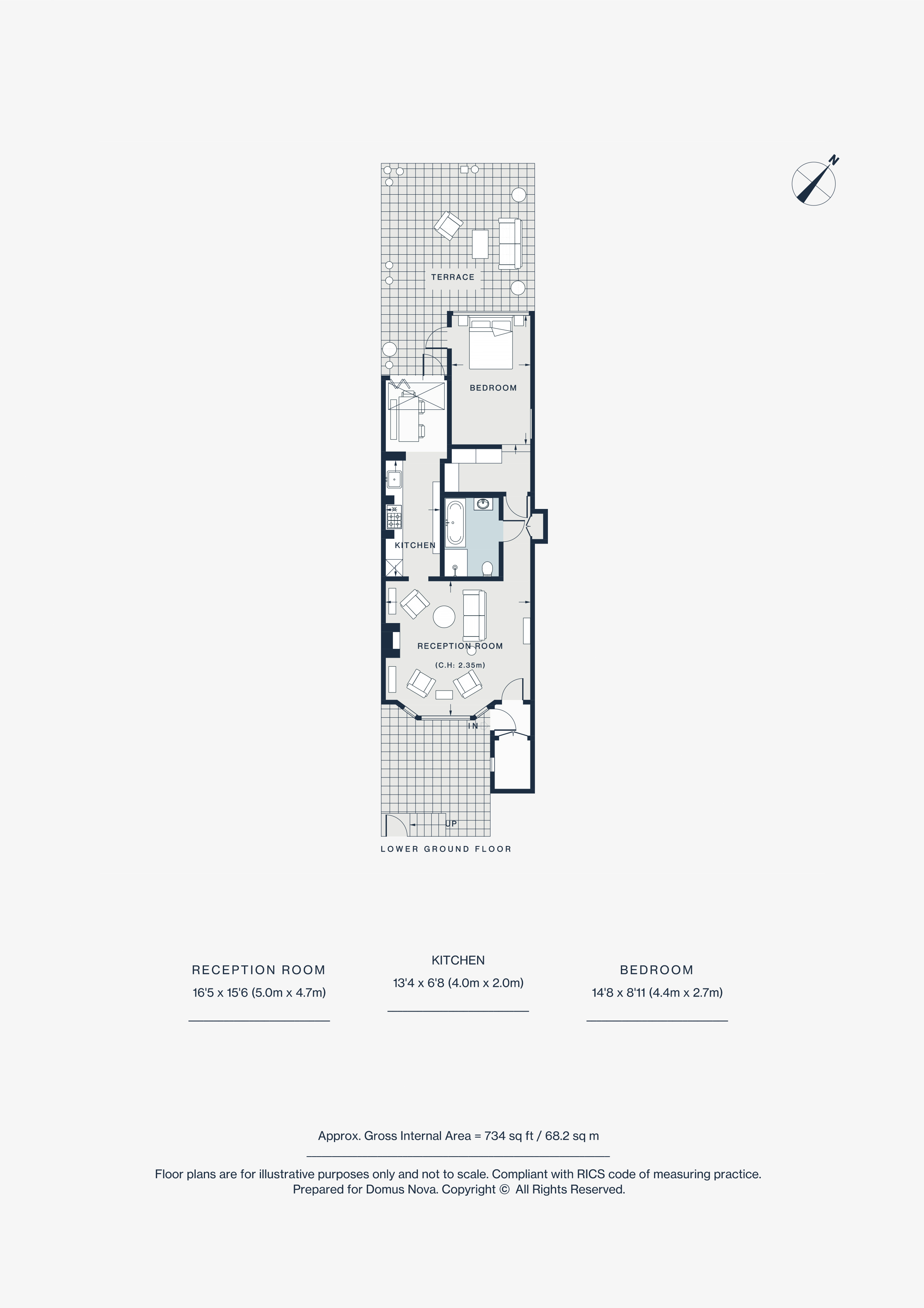 16a, Chesterton Road, London floorplan