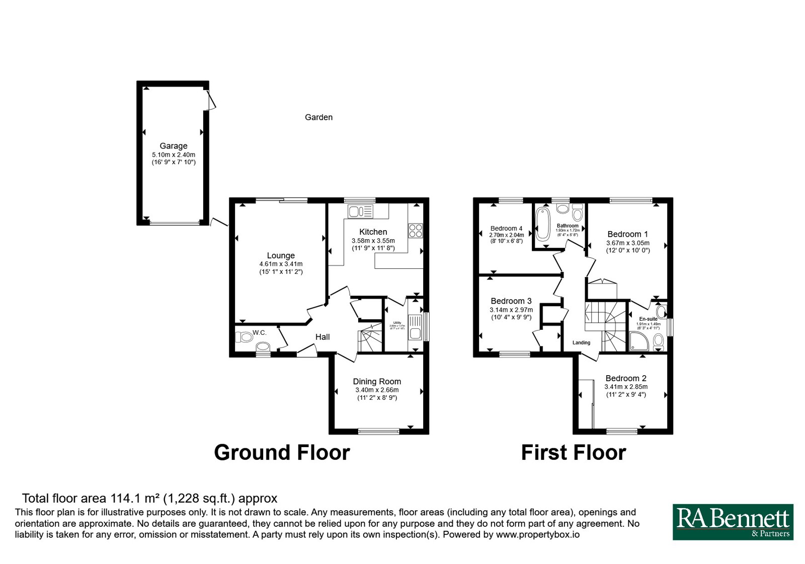 Beach Close, Worcestershire floorplan