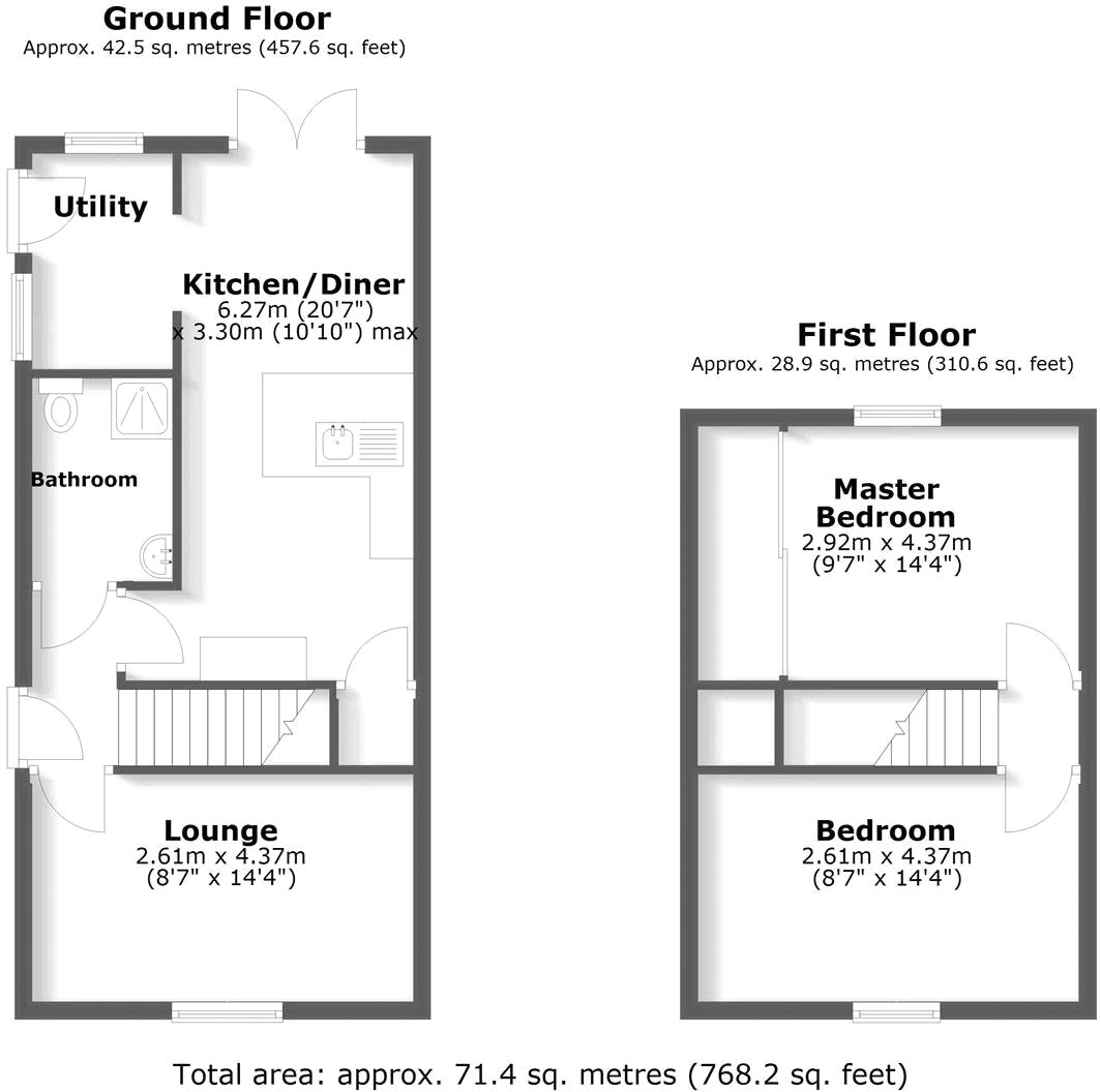 17, Brook Street, Leicester floorplan