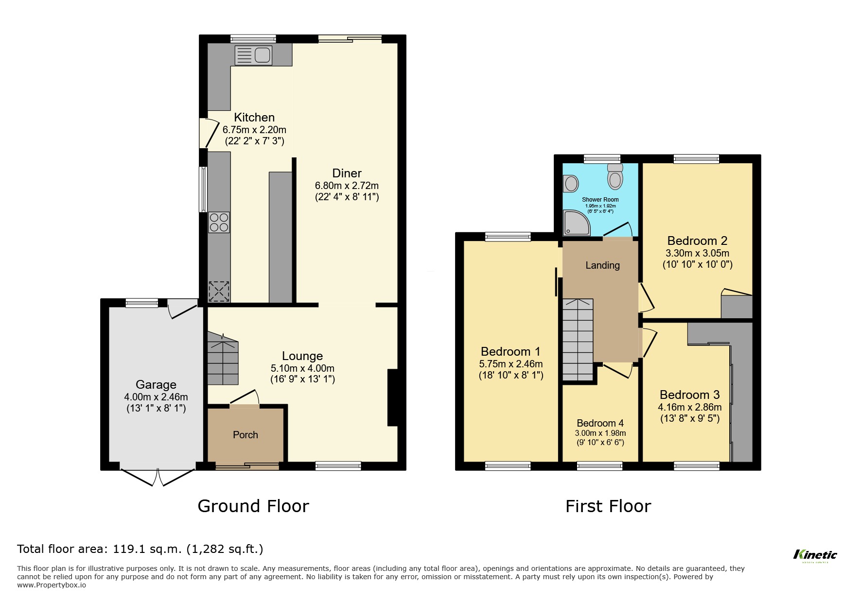 Laburnum Close, Lincoln floorplan