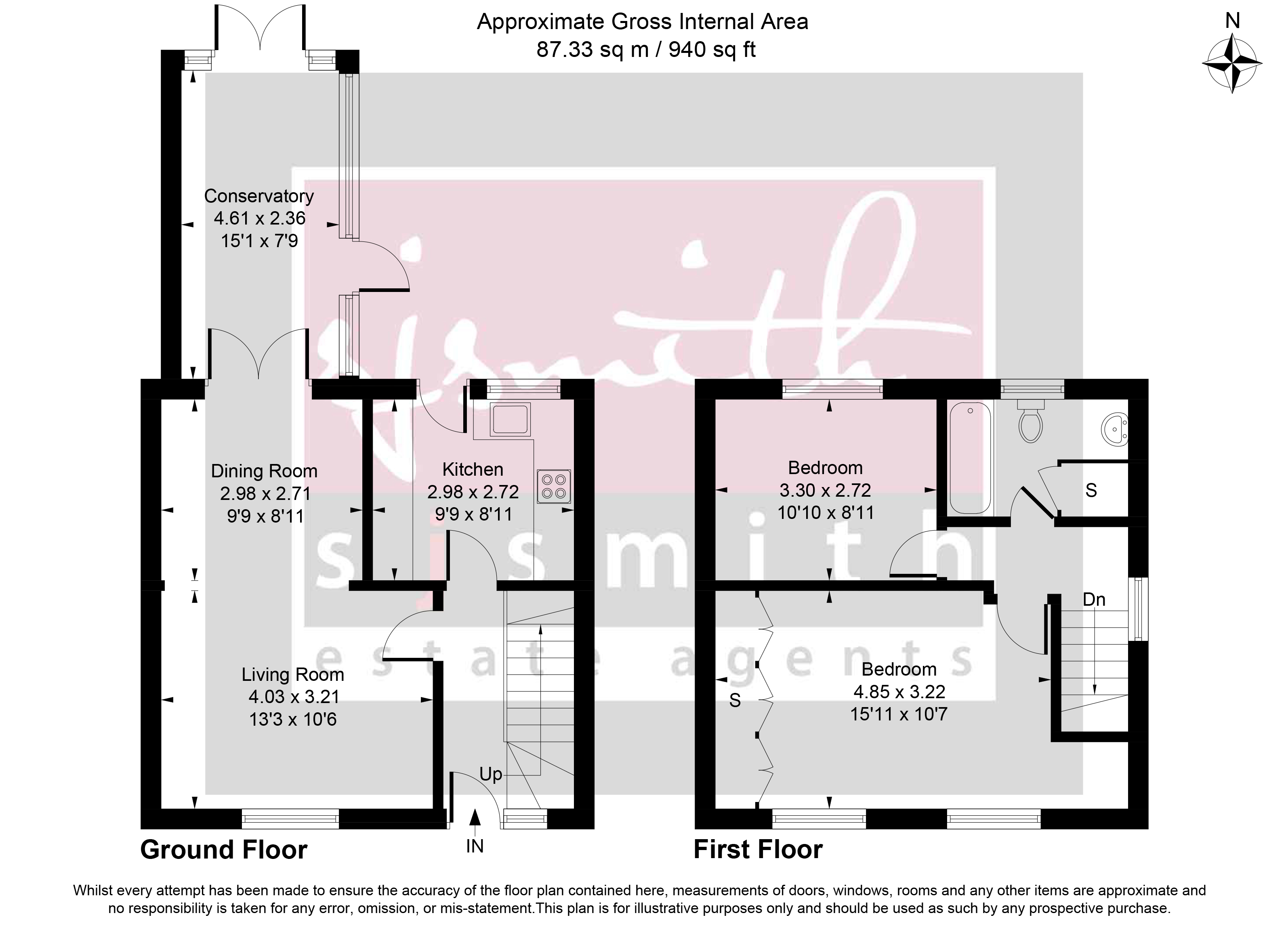 46, Brookside Avenue, Ashford floorplan