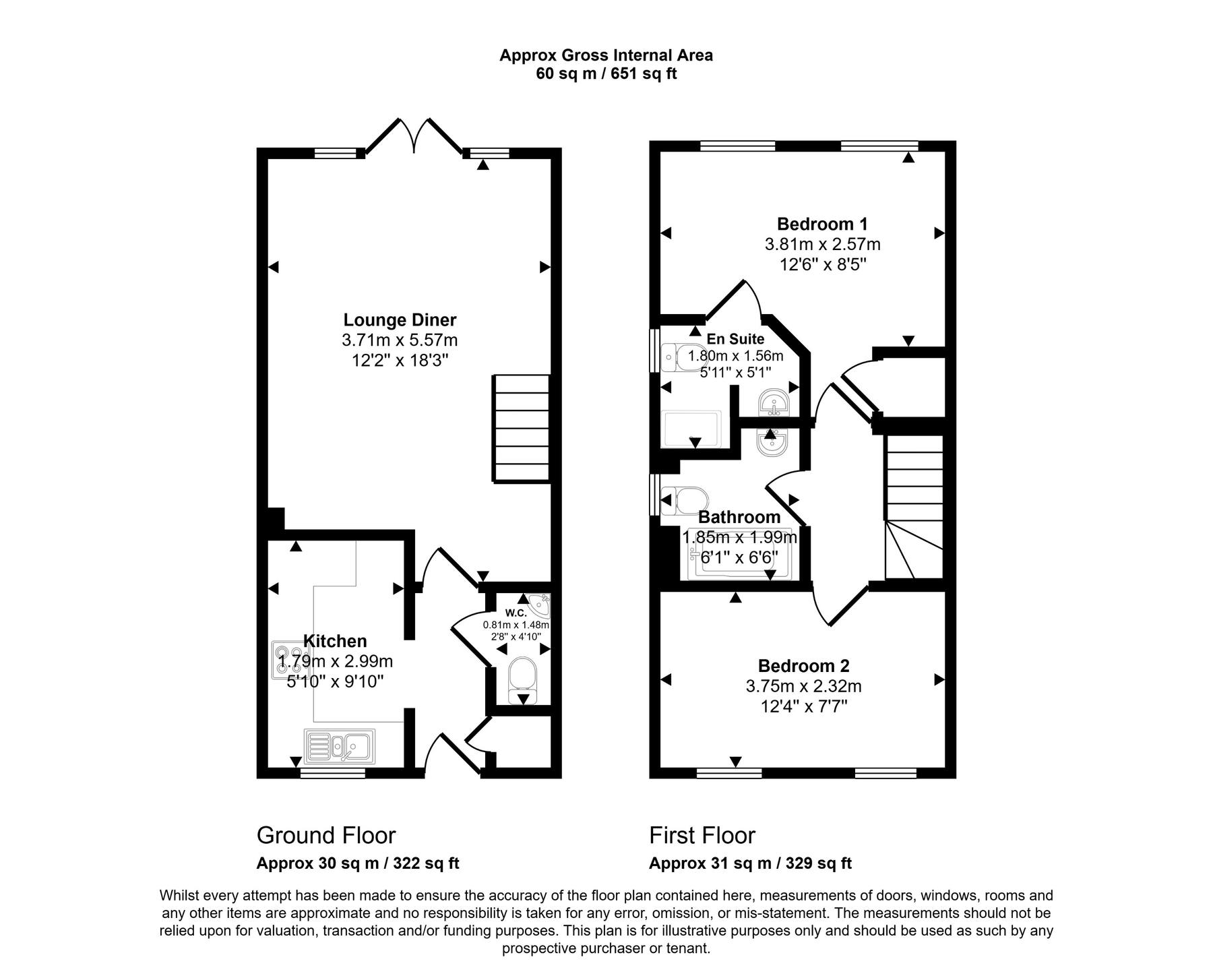 N/A, 6 Burrow Drive, Formby floorplan