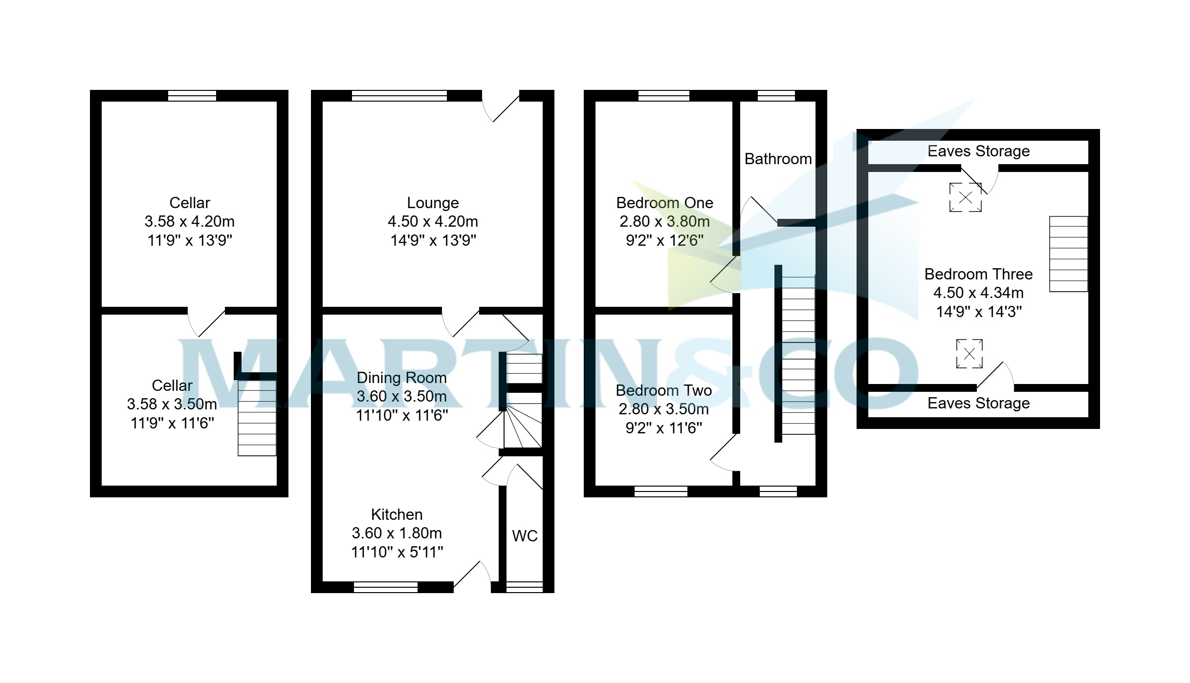 1, Myrtle View, Keighley floorplan