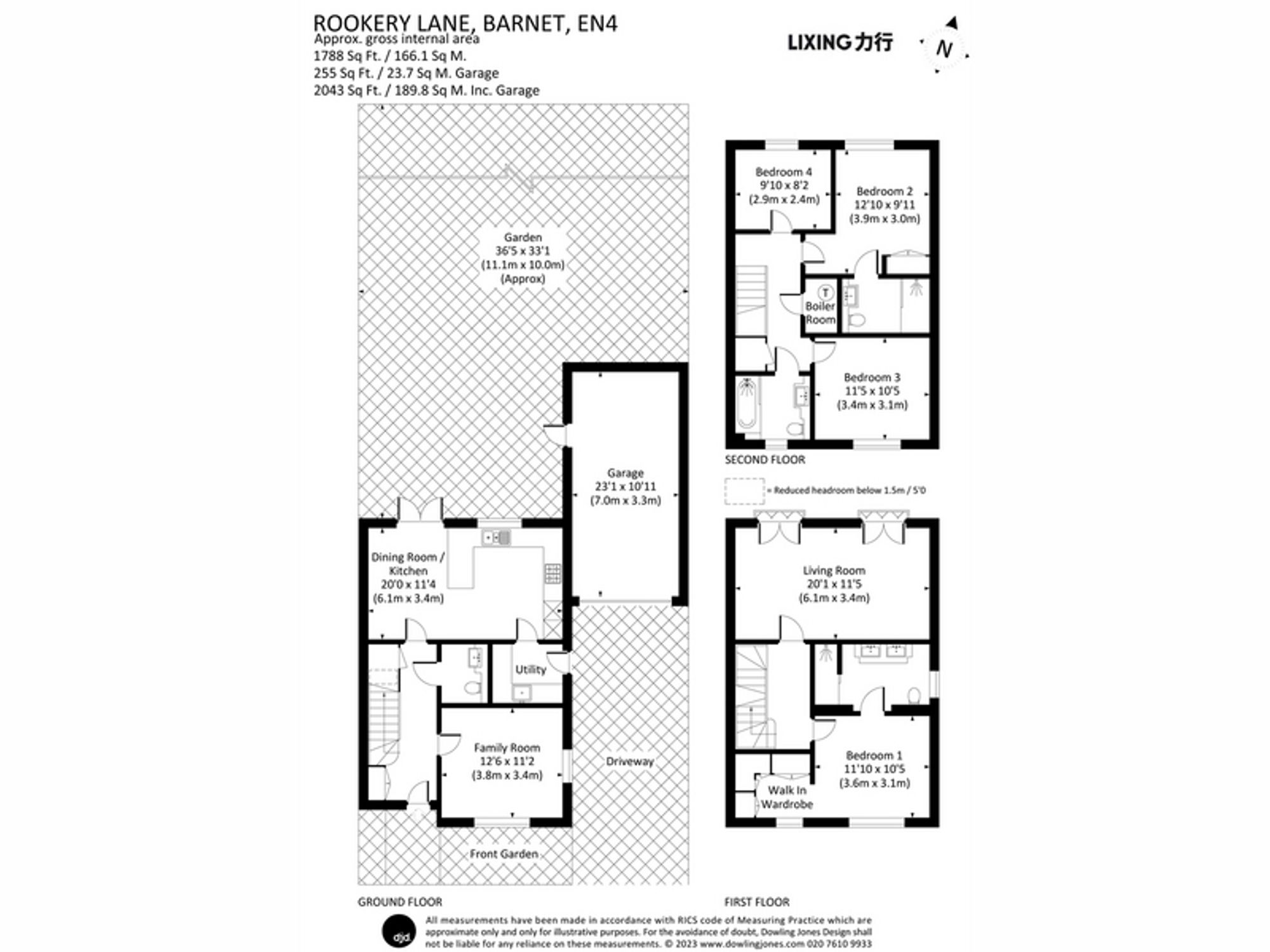 9, Rookery Lane, London floorplan