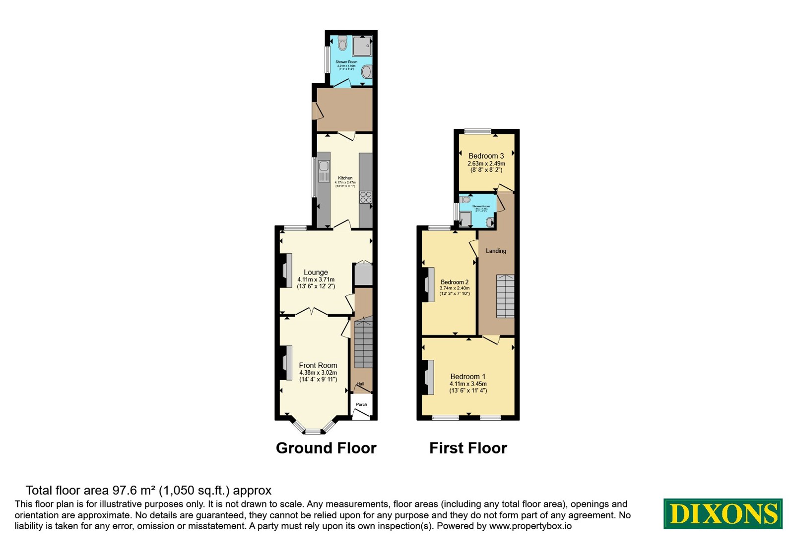 53, Geraldine Road, West Midlands floorplan