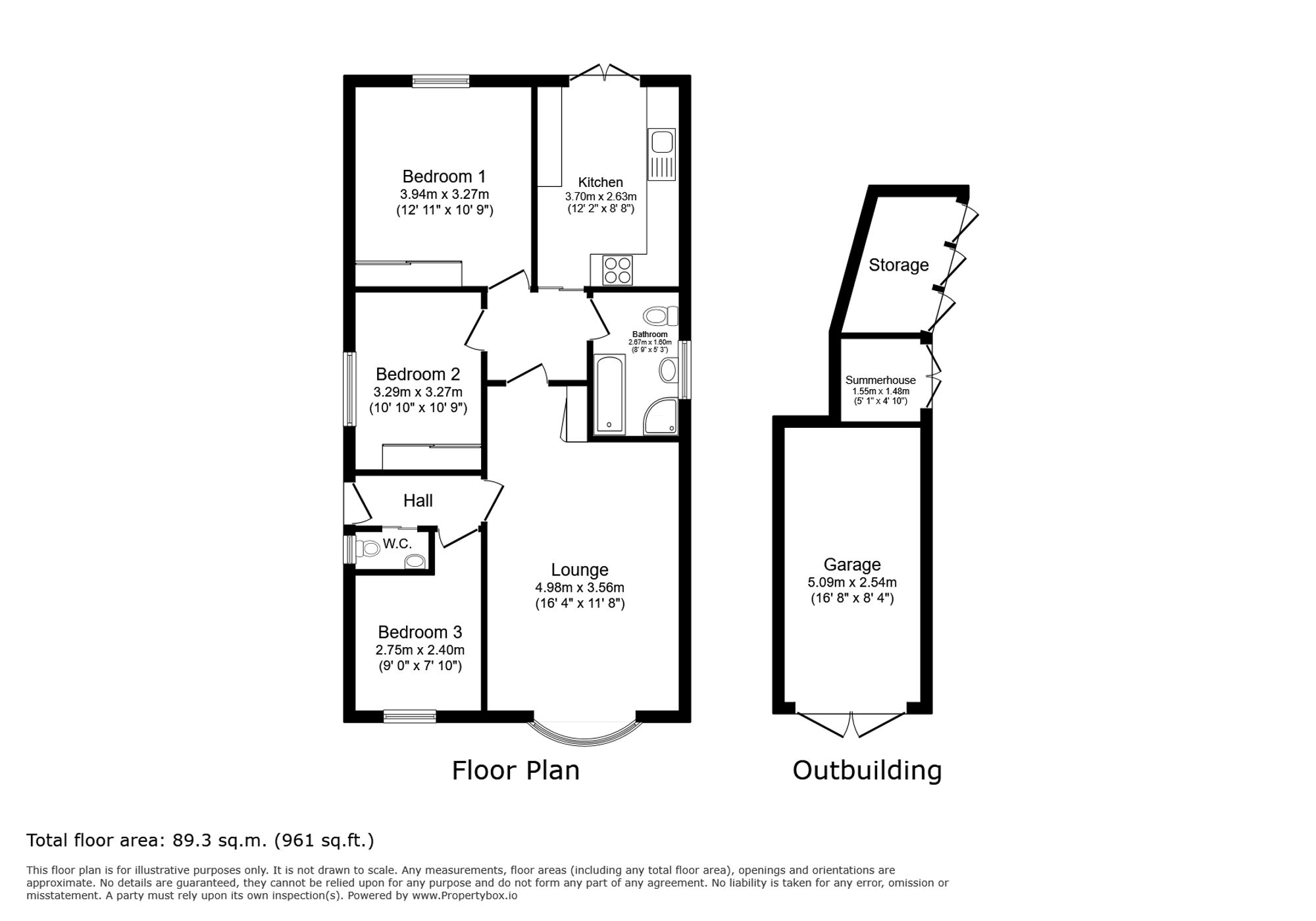23 Marl View Terrace, Conwy floorplan