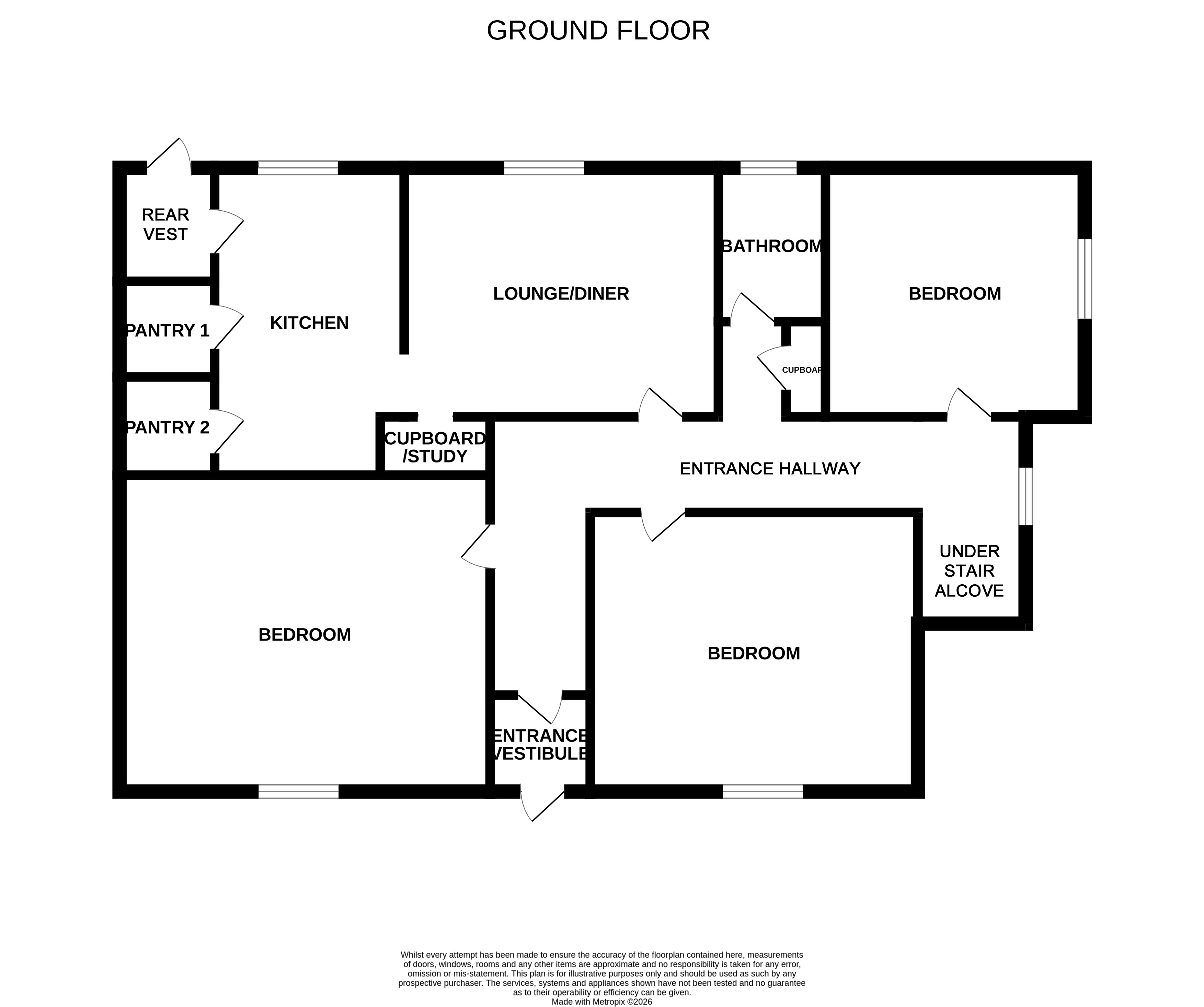15, Pulpit Rock, Oban floorplan