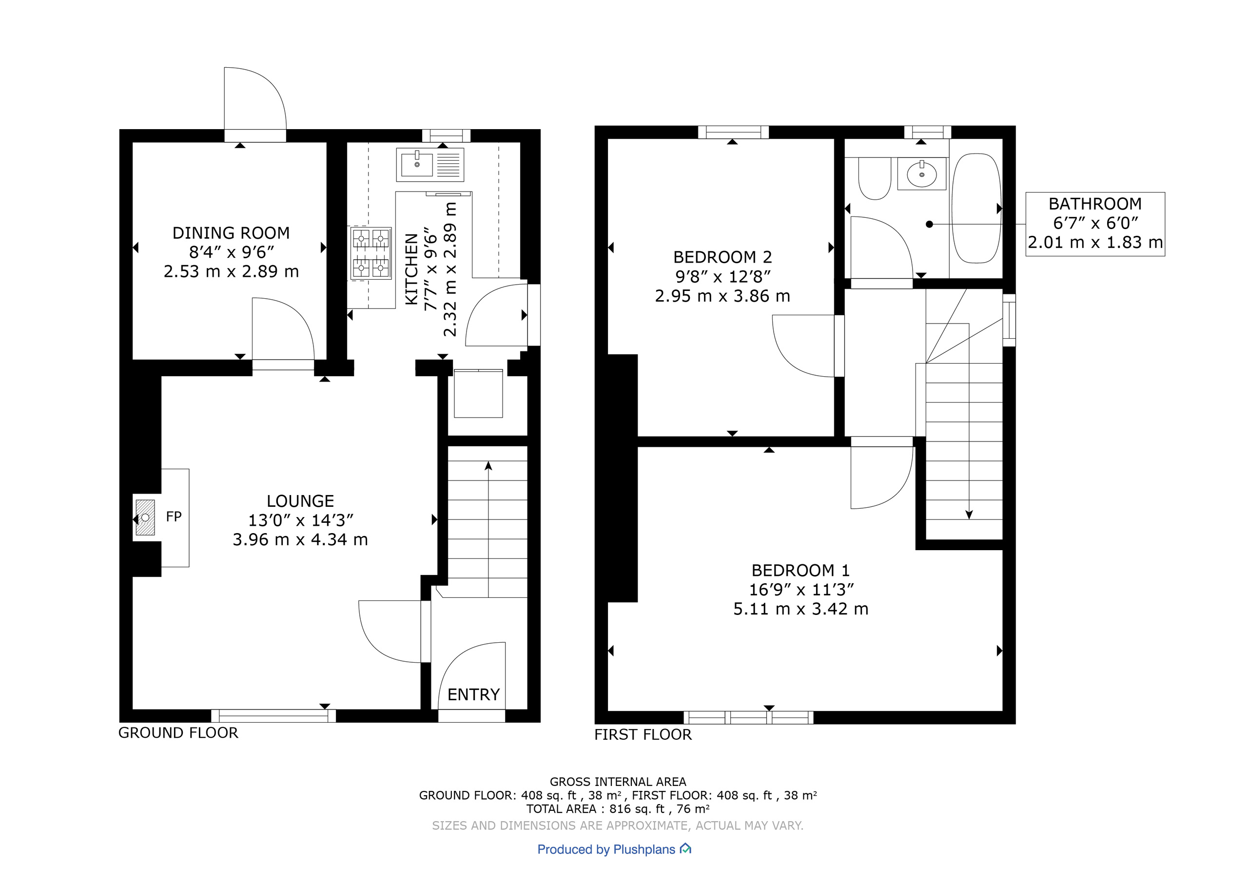 125 Glasgow Road, Glasgow floorplan