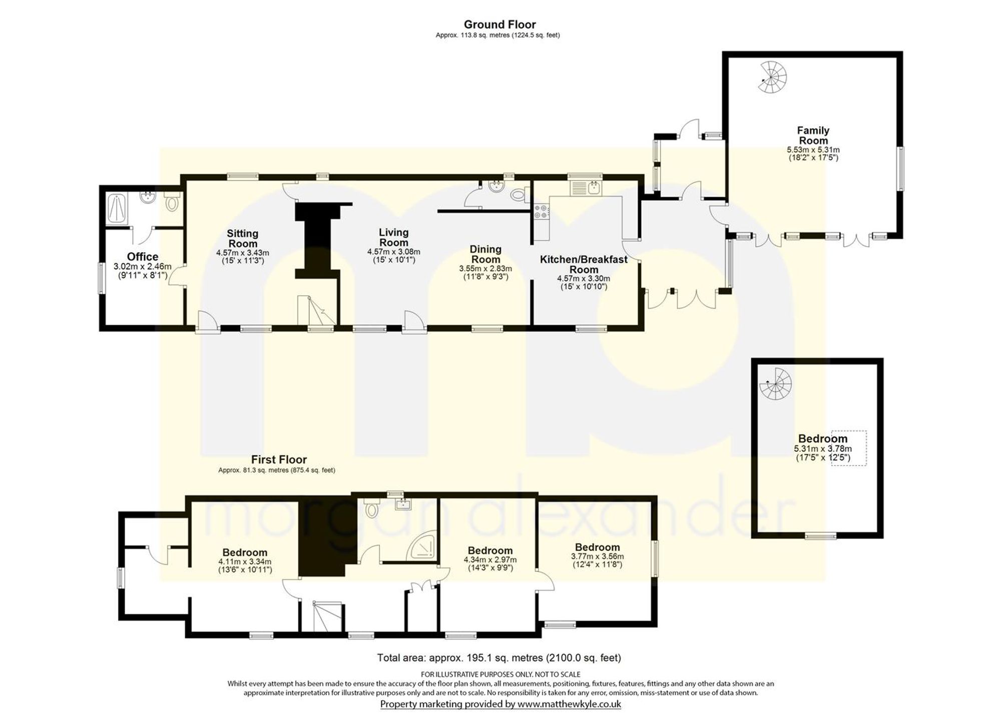 The Thatch Police Row, Royston floorplan