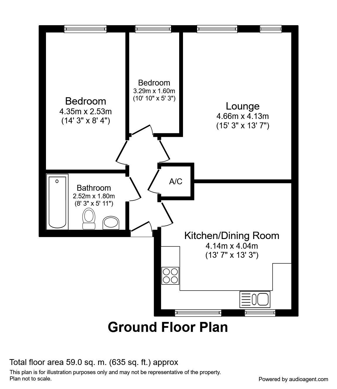 2 Bedrooms Flat to rent in Cordwainers Court, Buckshaw Village, Chorley PR7