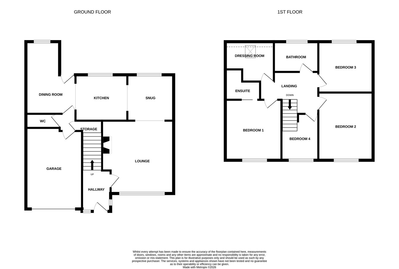 9, Hillview Lane, Tewkesbury floorplan