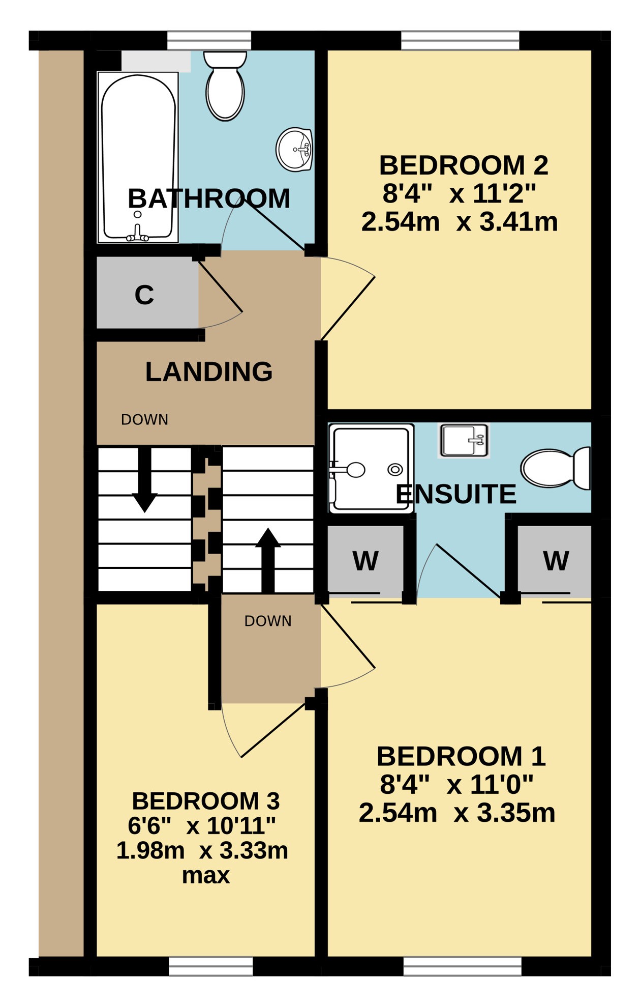 1, Ash Vale, Devon floorplan