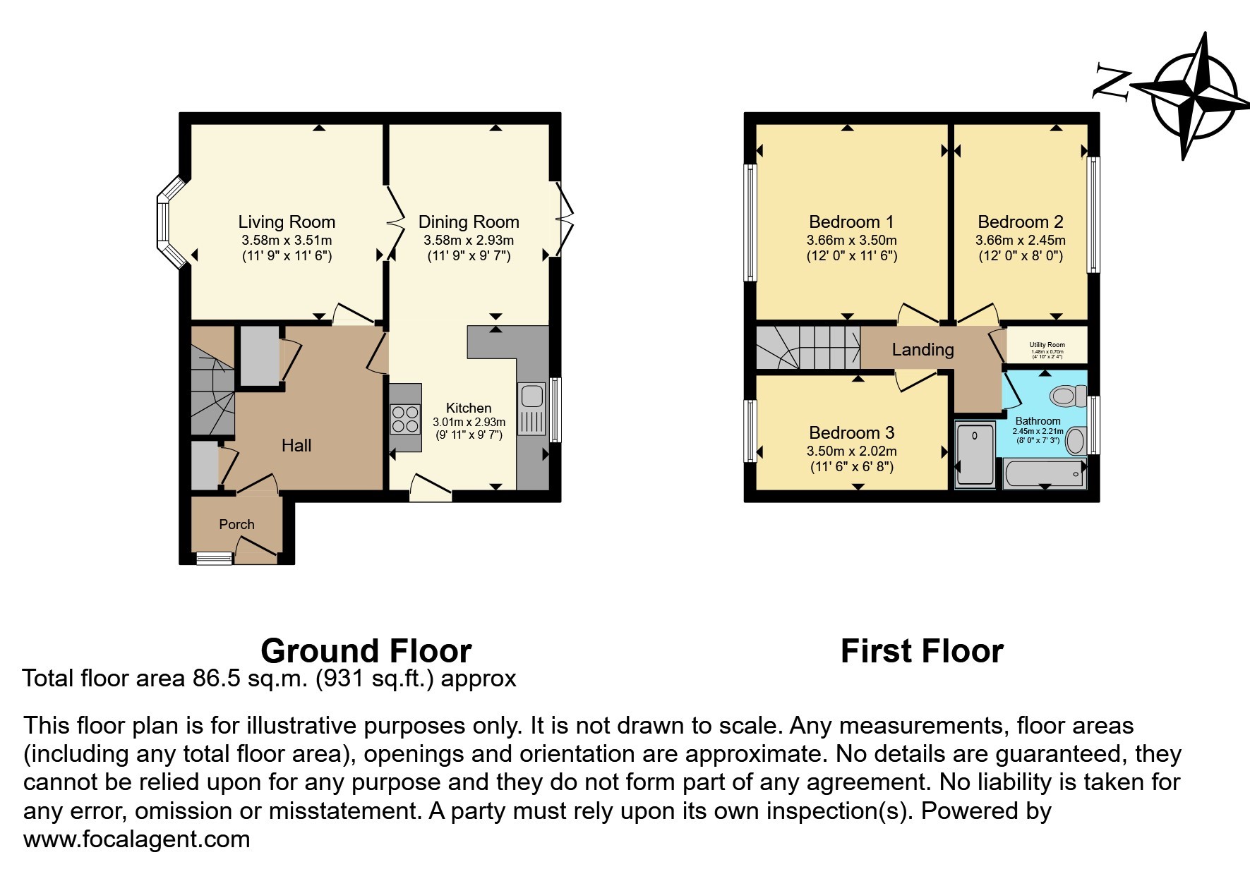 Abbotswood Road, Luton LU2, 3 bedroom semidetached house for sale