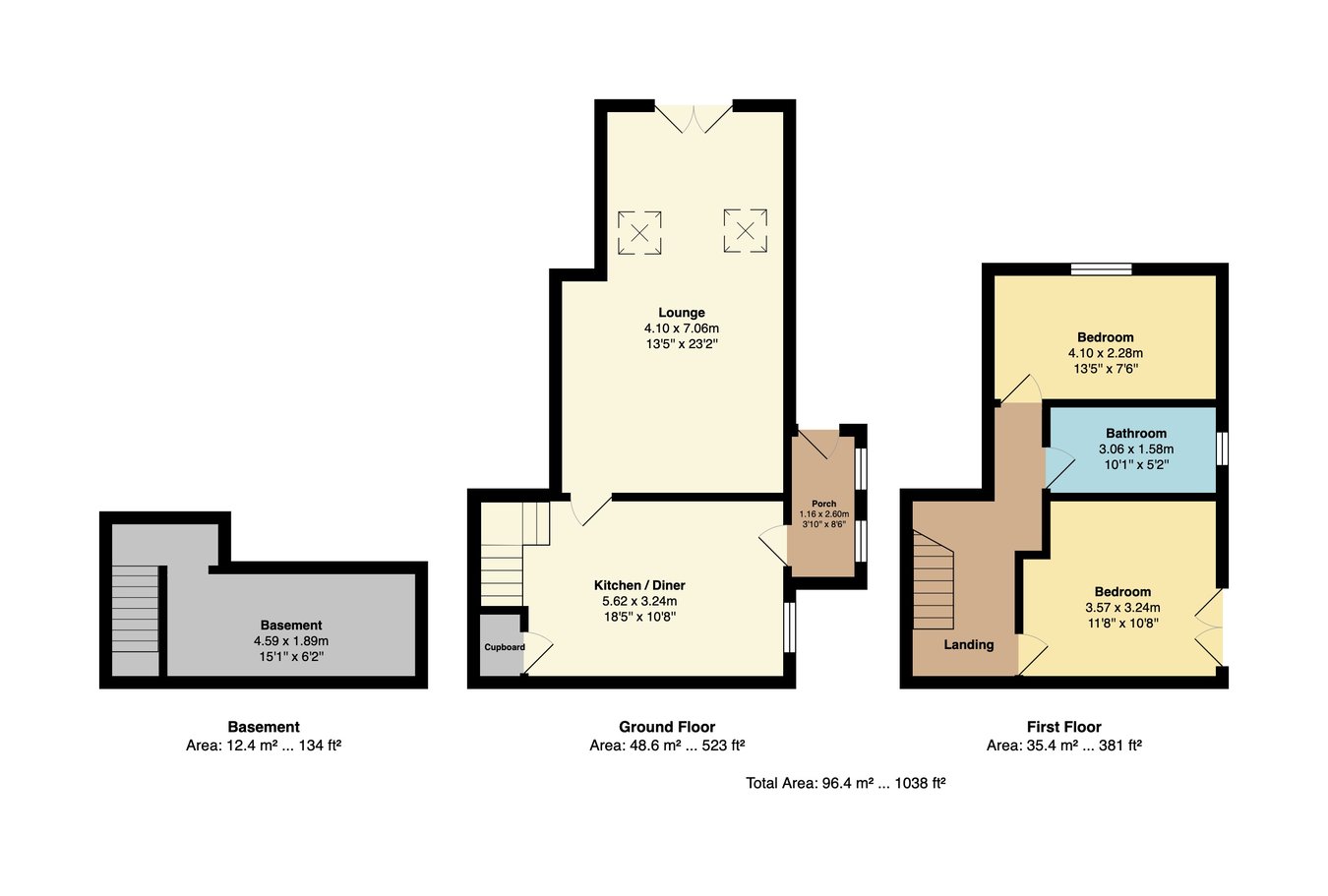 9, Kenyon Fold, Rochdale floorplan