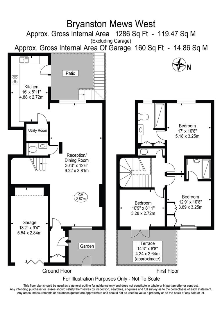 Bryanston Mews West, London floorplan