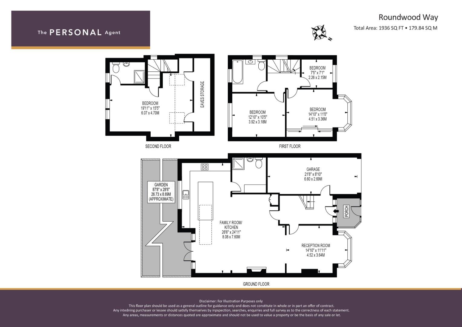 Roundwood Way, Banstead SM7, 4 bedroom semidetached house for sale