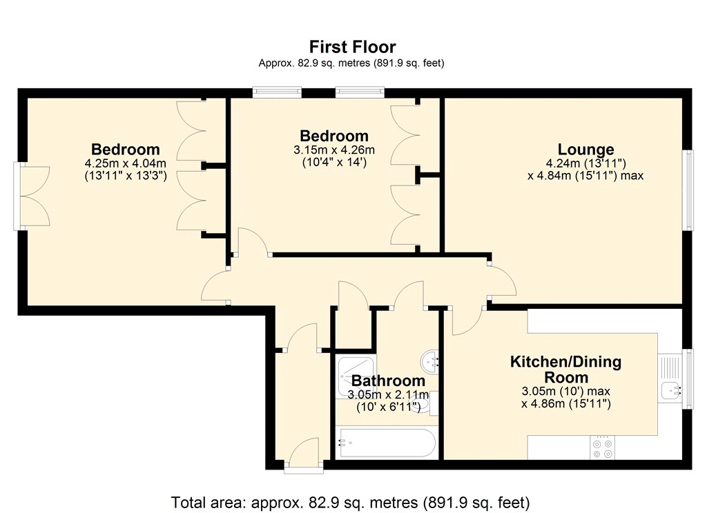 2 Bedrooms Flat for sale in Alder House, Lucas Court, Leamington Spa CV32