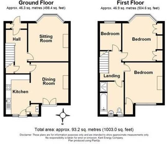 44, Chart Road, Folkestone floorplan