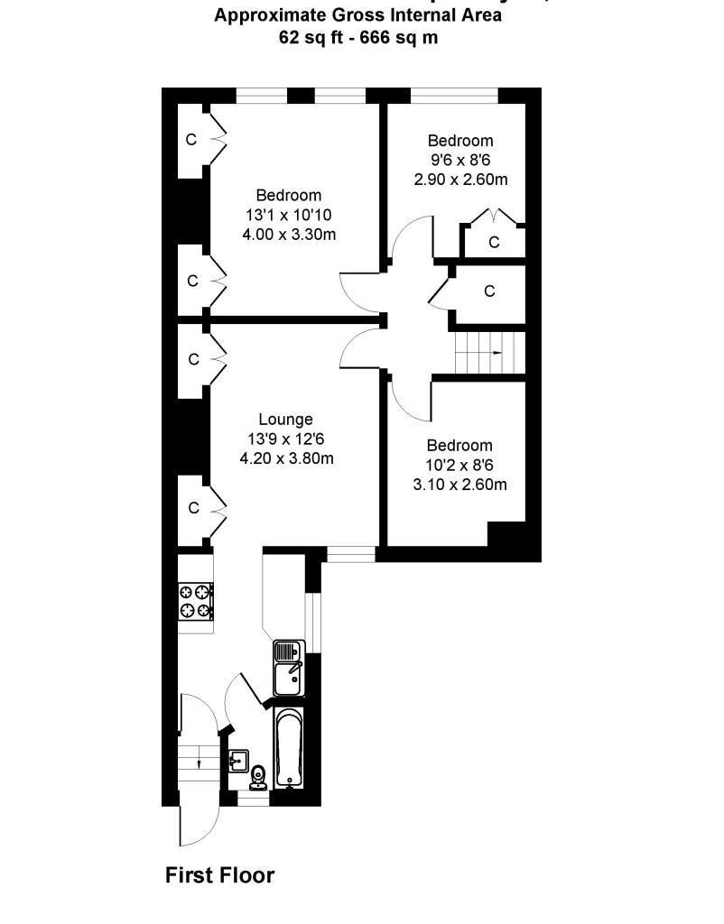 Tavistock Road, Newcastle Upon Tyne floorplan