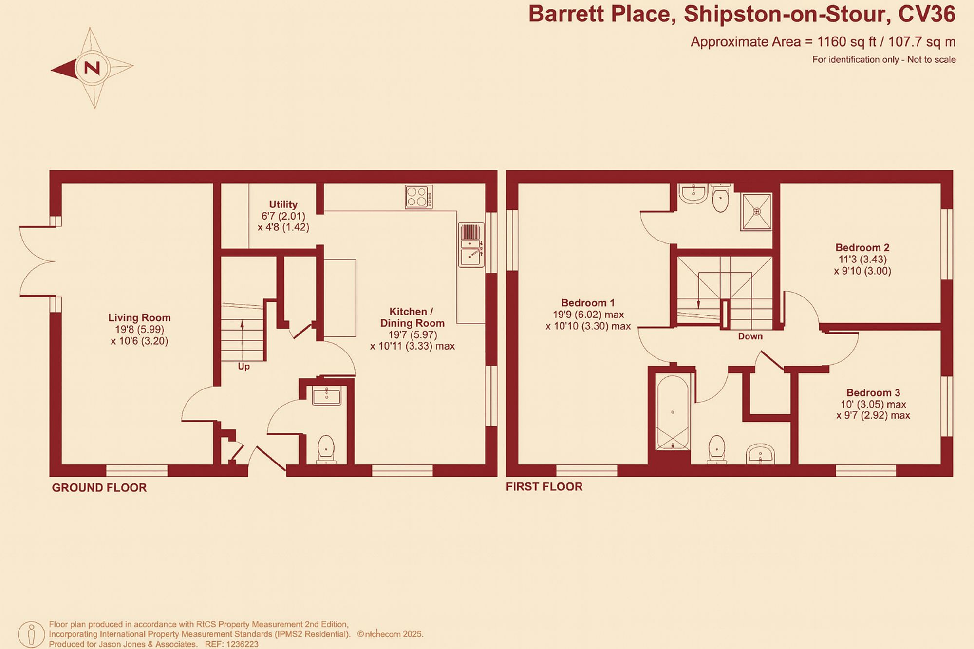 2 Barrett Place, Shipston-On-Stour floorplan