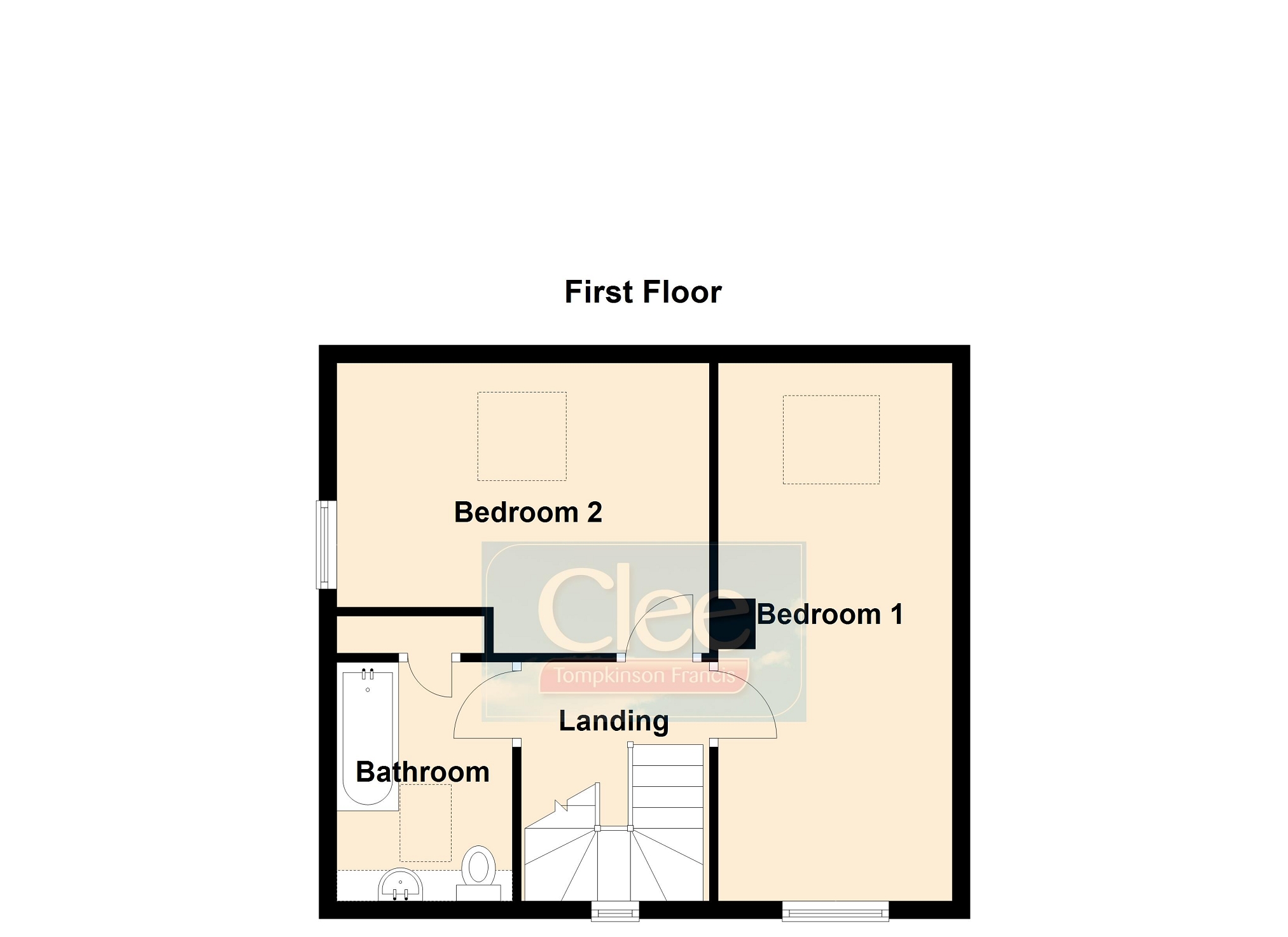 80, Pontwilym, Brecon floorplan