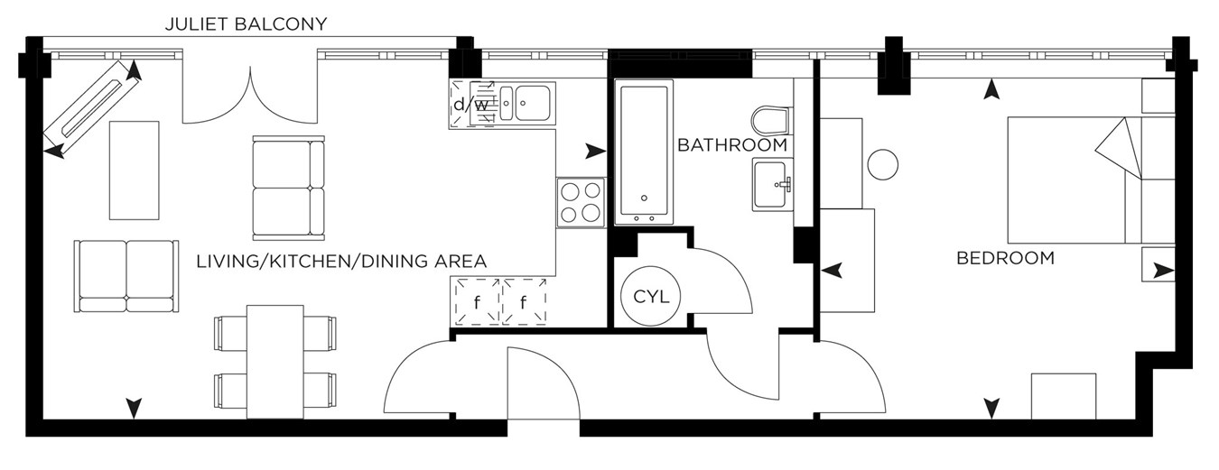 1 Bedrooms Flat to rent in West Stockwell Street, Colchester CO1