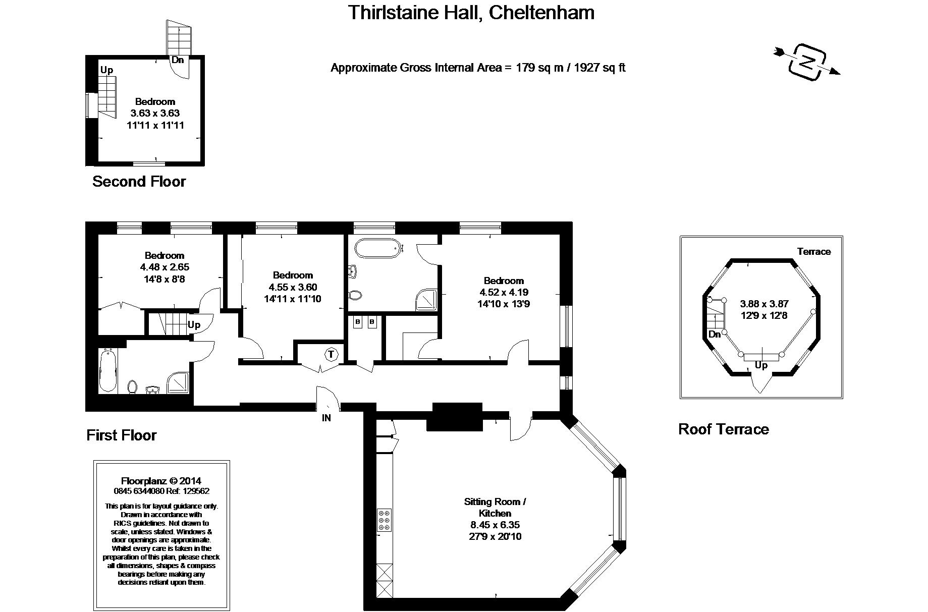 3 Bedrooms Flat to rent in Thirlestaine Road, Cheltenham GL53