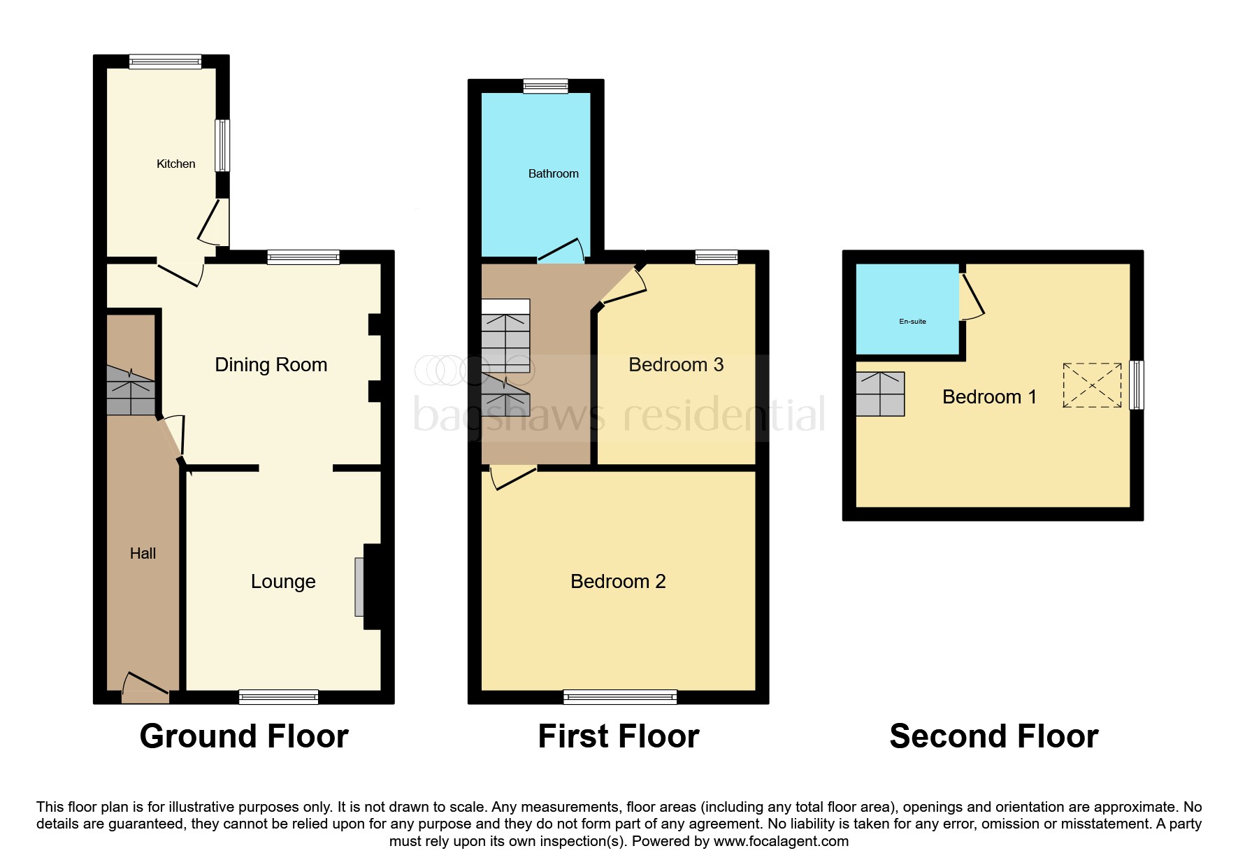1, Rock View, Main Street, Matlock floorplan
