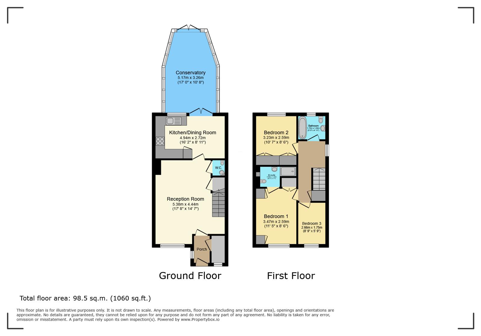 6, Byewaters, Hertfordshire floorplan