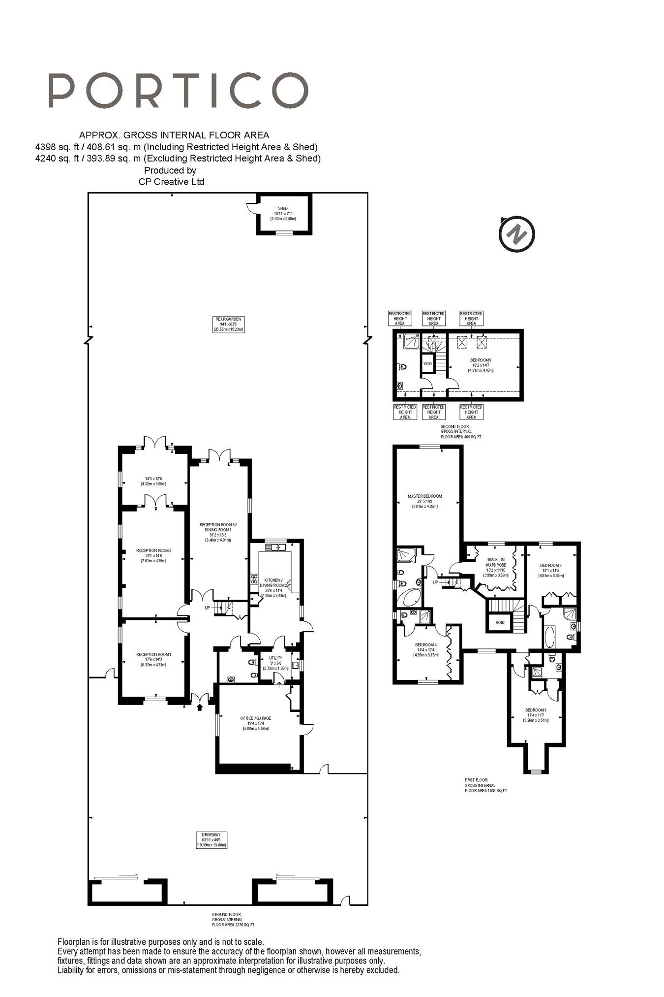 5 Bedrooms Detached house for sale in Tomswood Road, Chigwell IG7