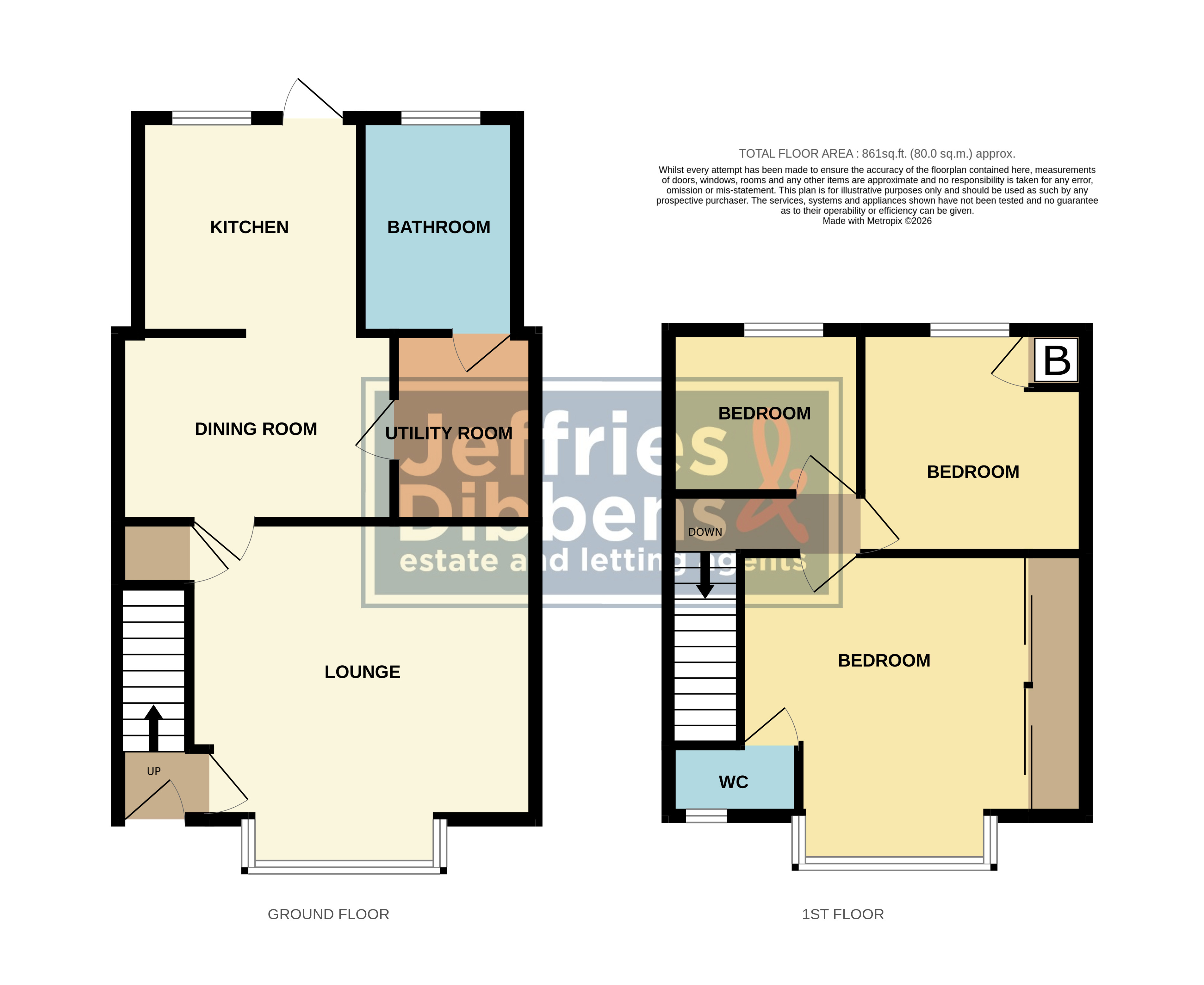 4, Geoffrey Crescent, Fareham floorplan