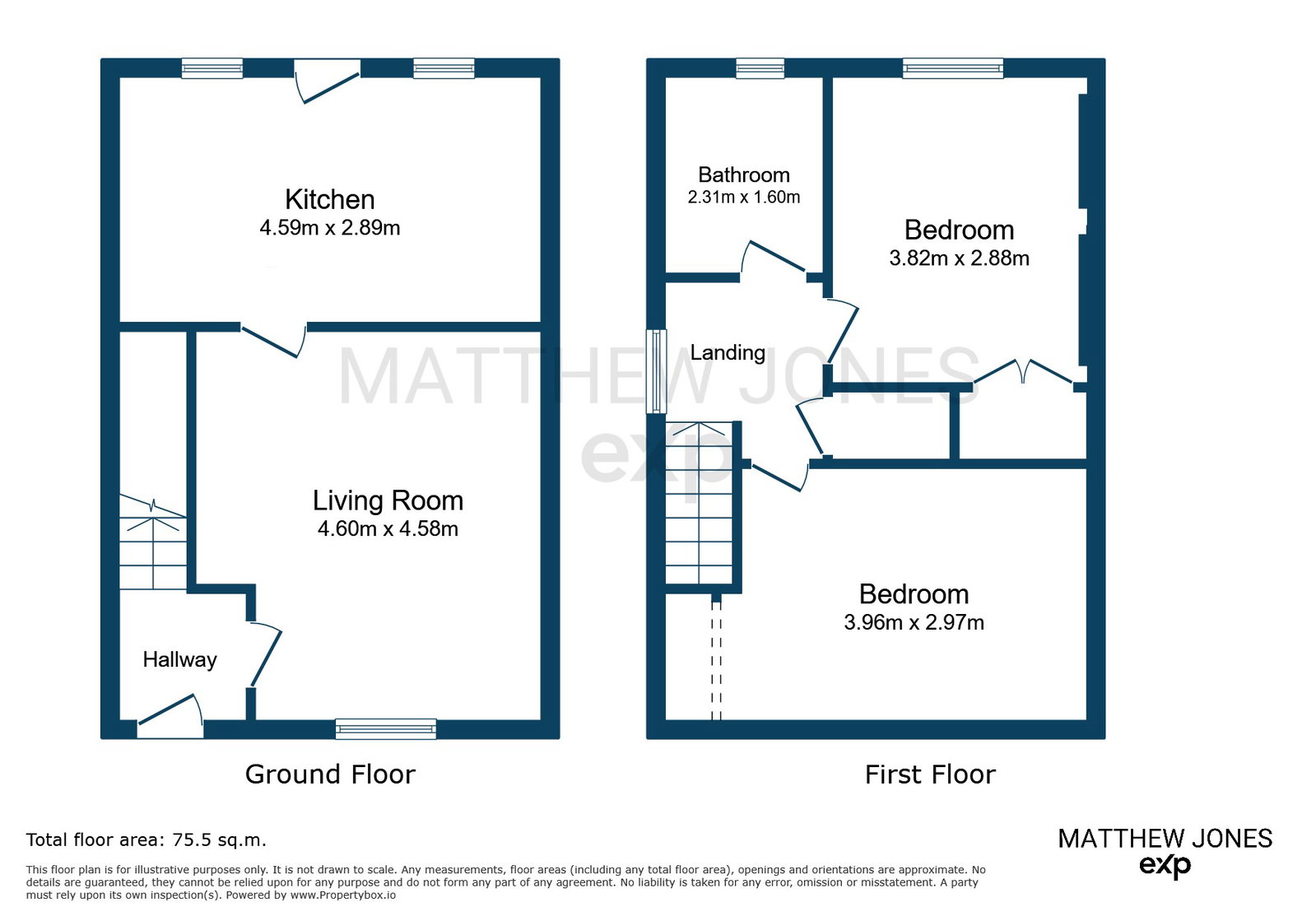 11, Pentland Close, Swansea floorplan