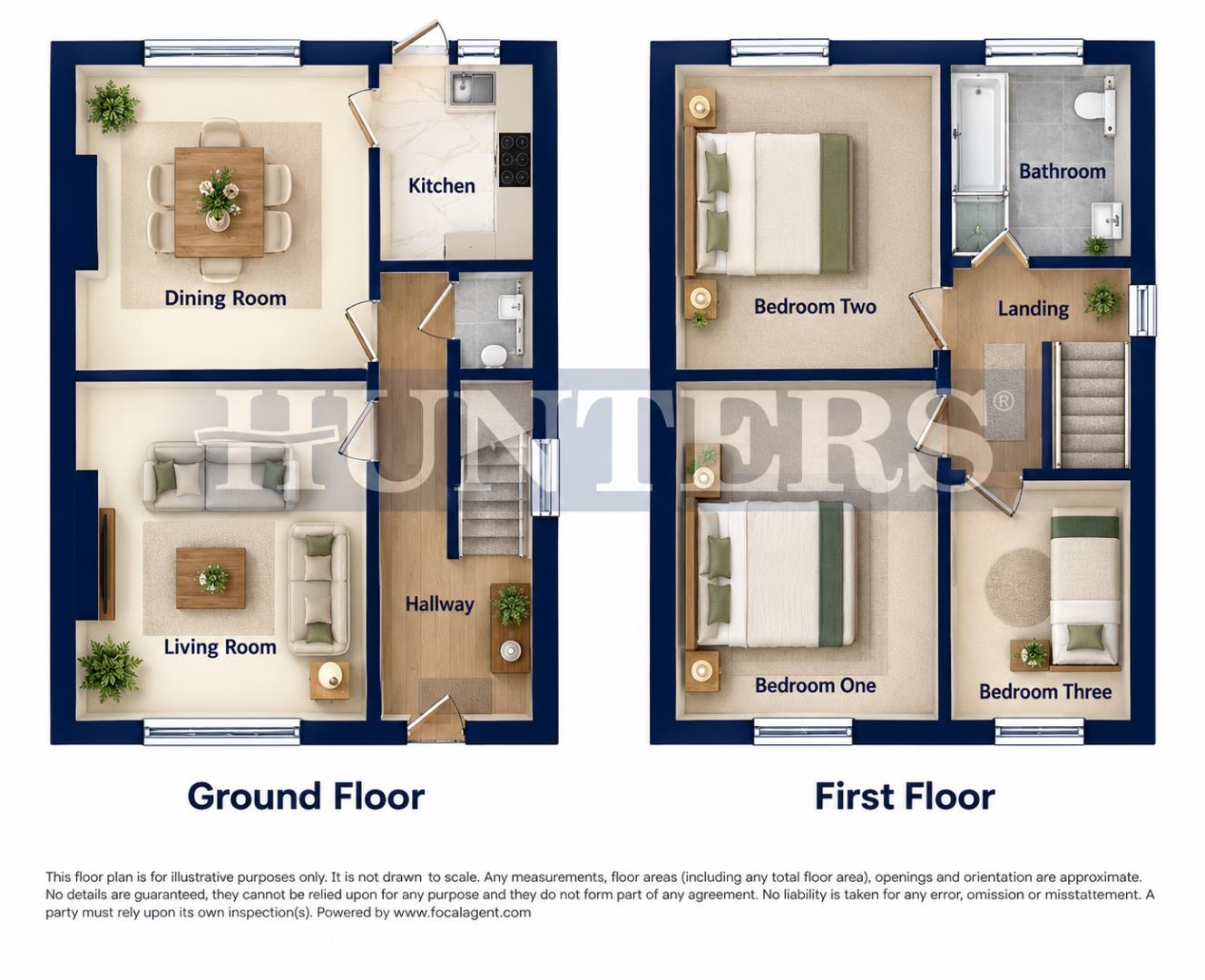 Allendale Road, Barnsley floorplan