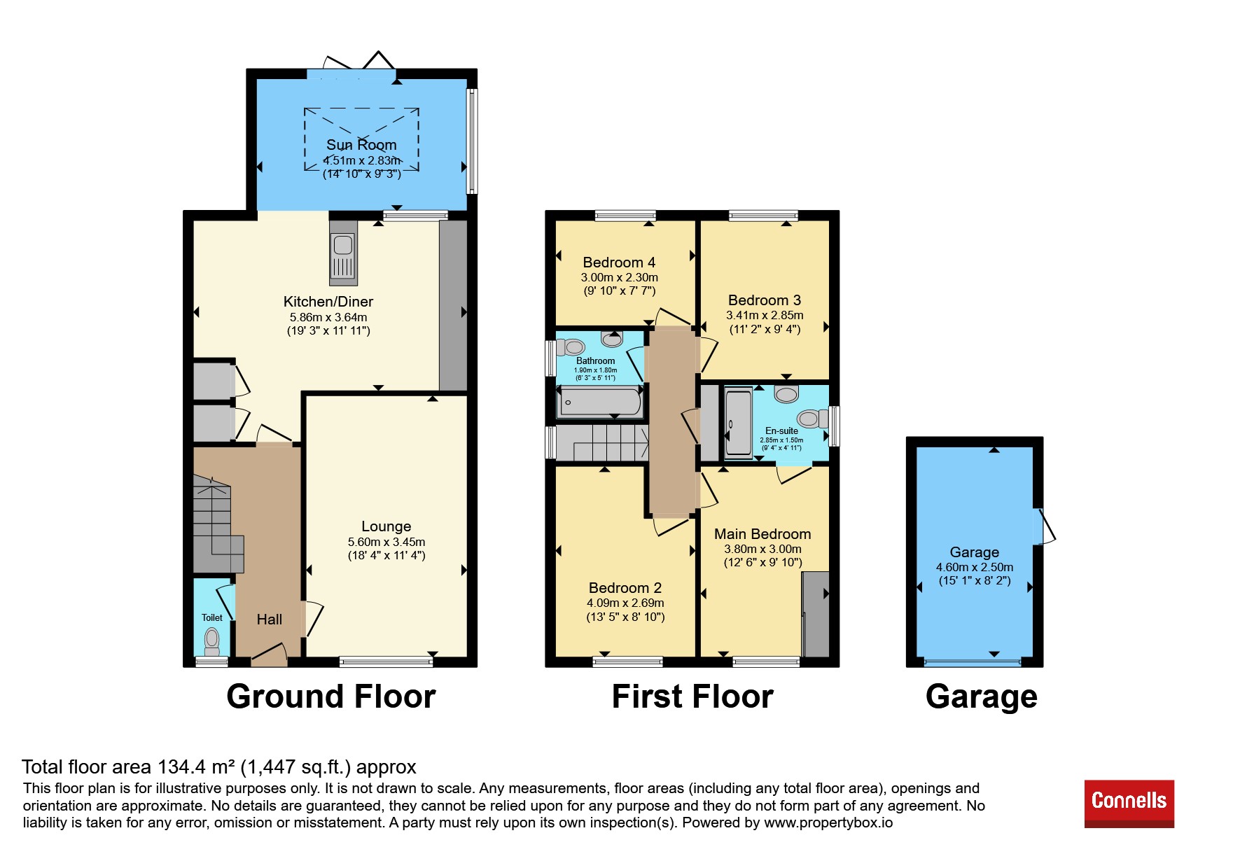 20, Elliot Drive, Cannock floorplan