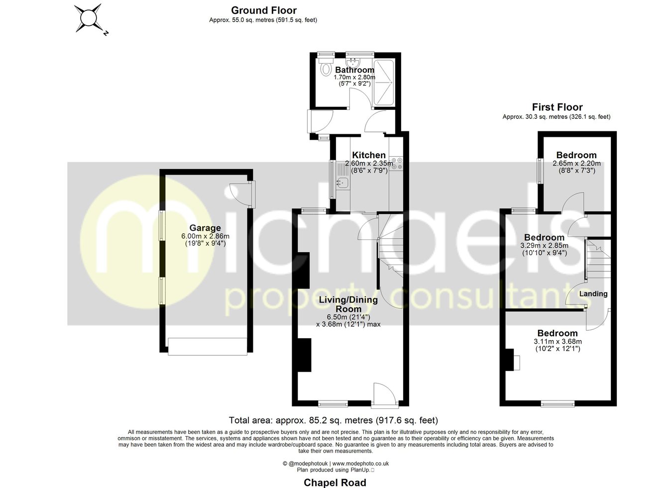 Chapel Road, Stanway, Colchester, CO3 floorplan
