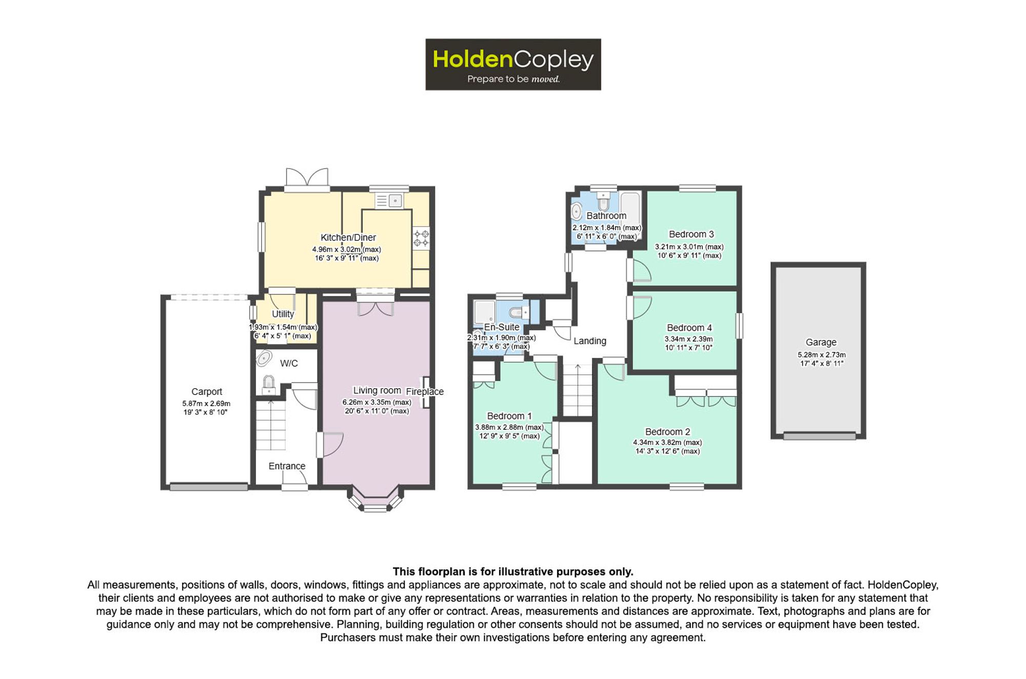 9 Bowden Avenue, Nottingham floorplan