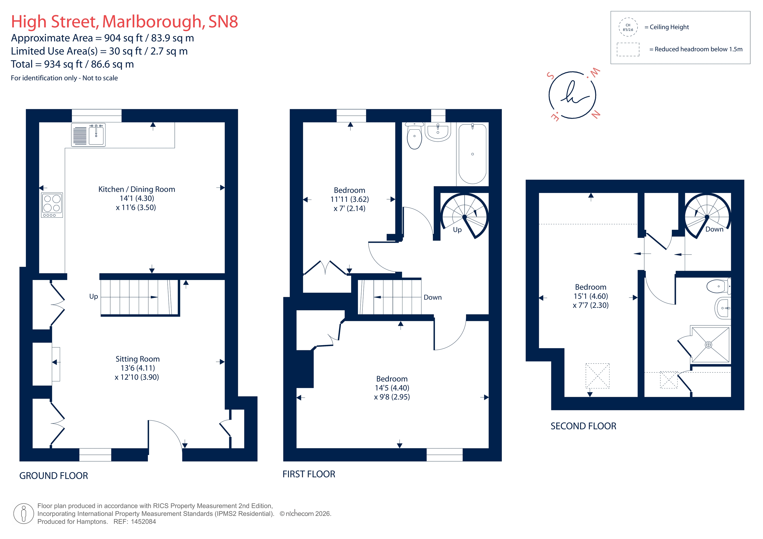 12, Alma Place, Marlborough floorplan